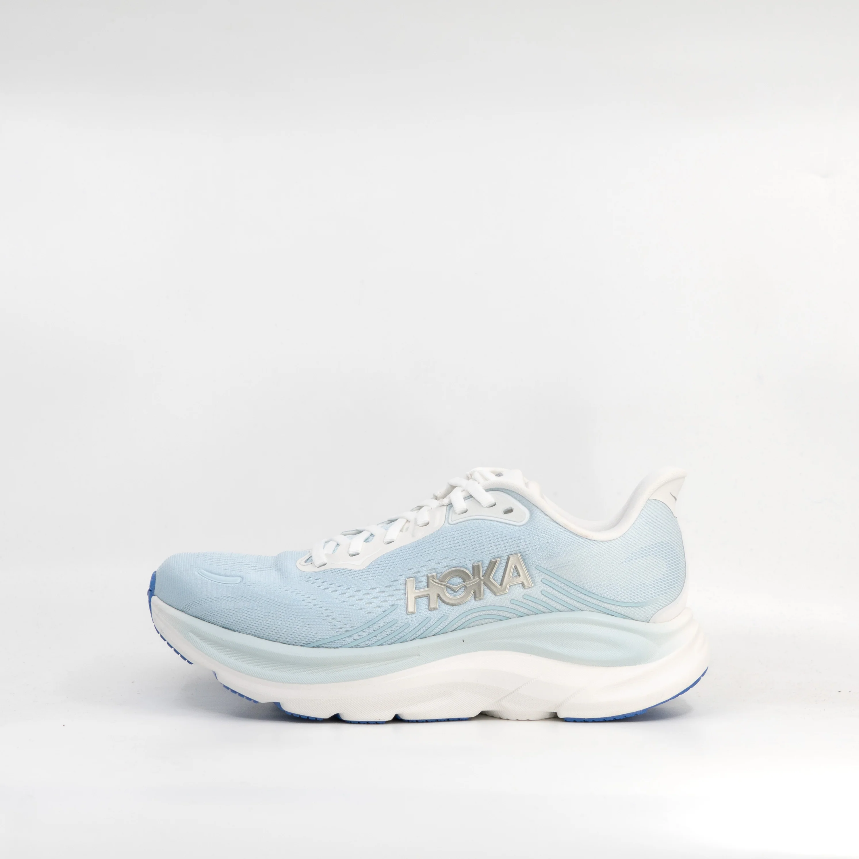 Hoka Clifton 11 (B Standard) Womens Frost/Glimmering Blue - Image 2