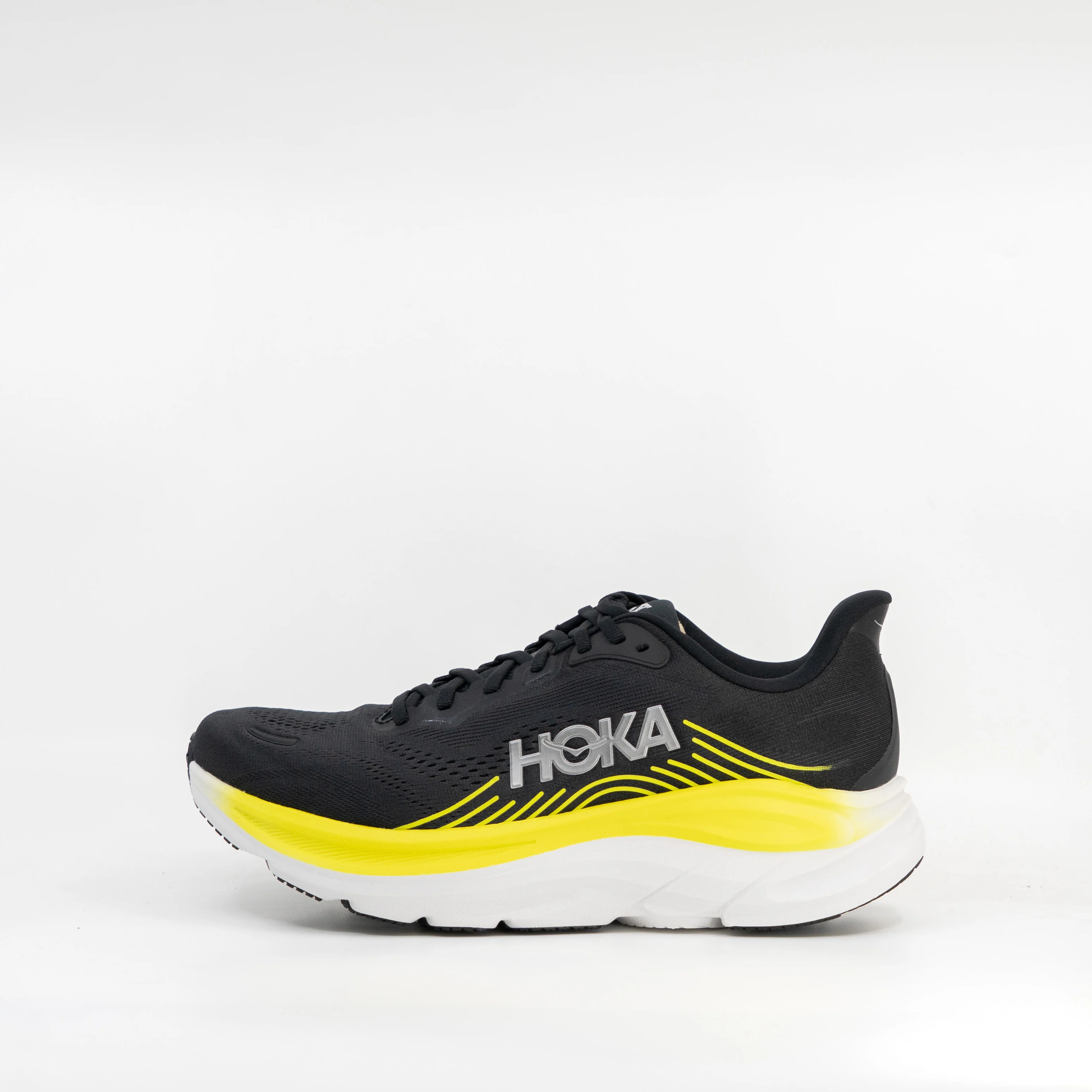 Hoka Clifton 11 (D Standard) Mens Black/Cosmic Grey - Image 2