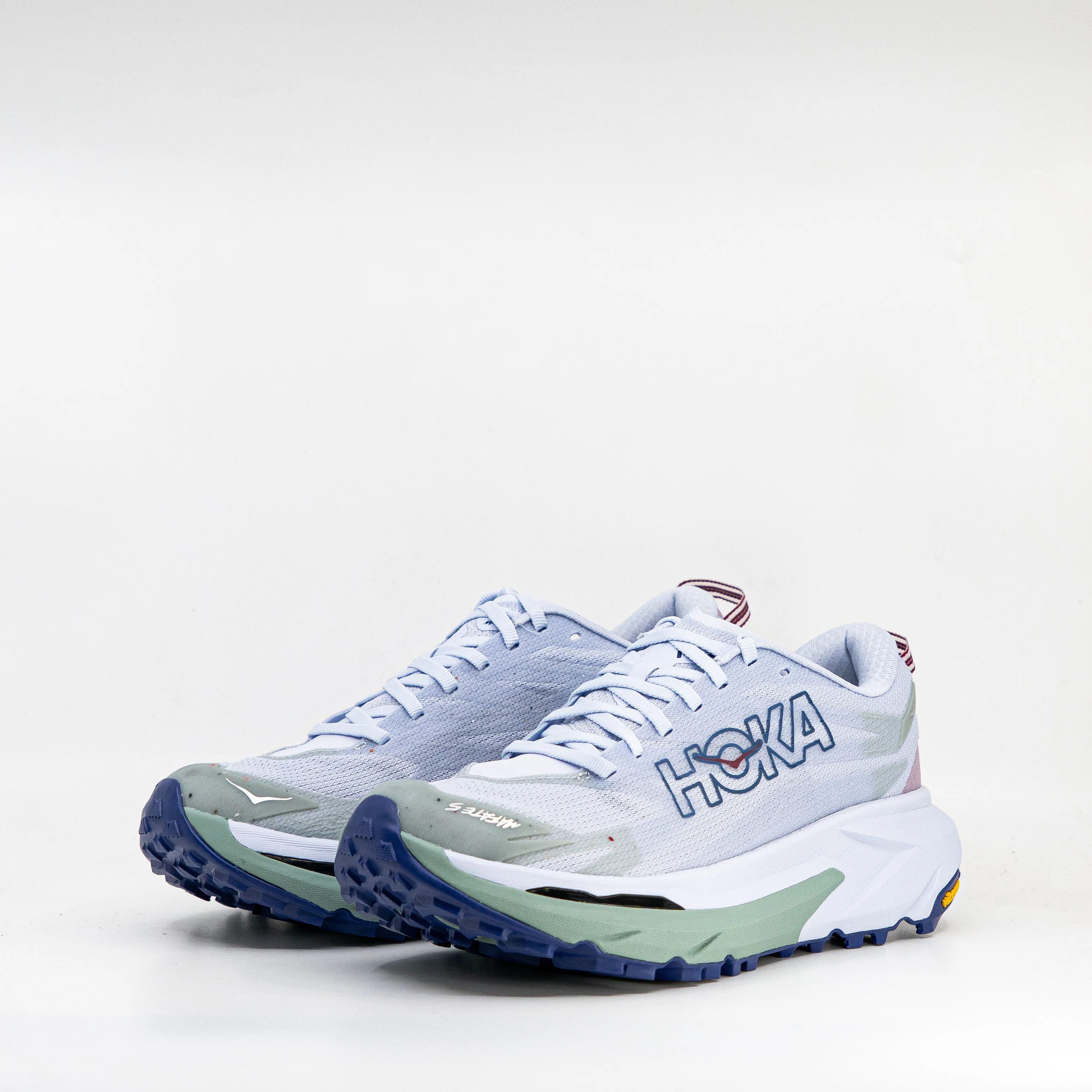 Hoka Mafate 5 (B Standard) Womens Ambient Blue/Rosemary