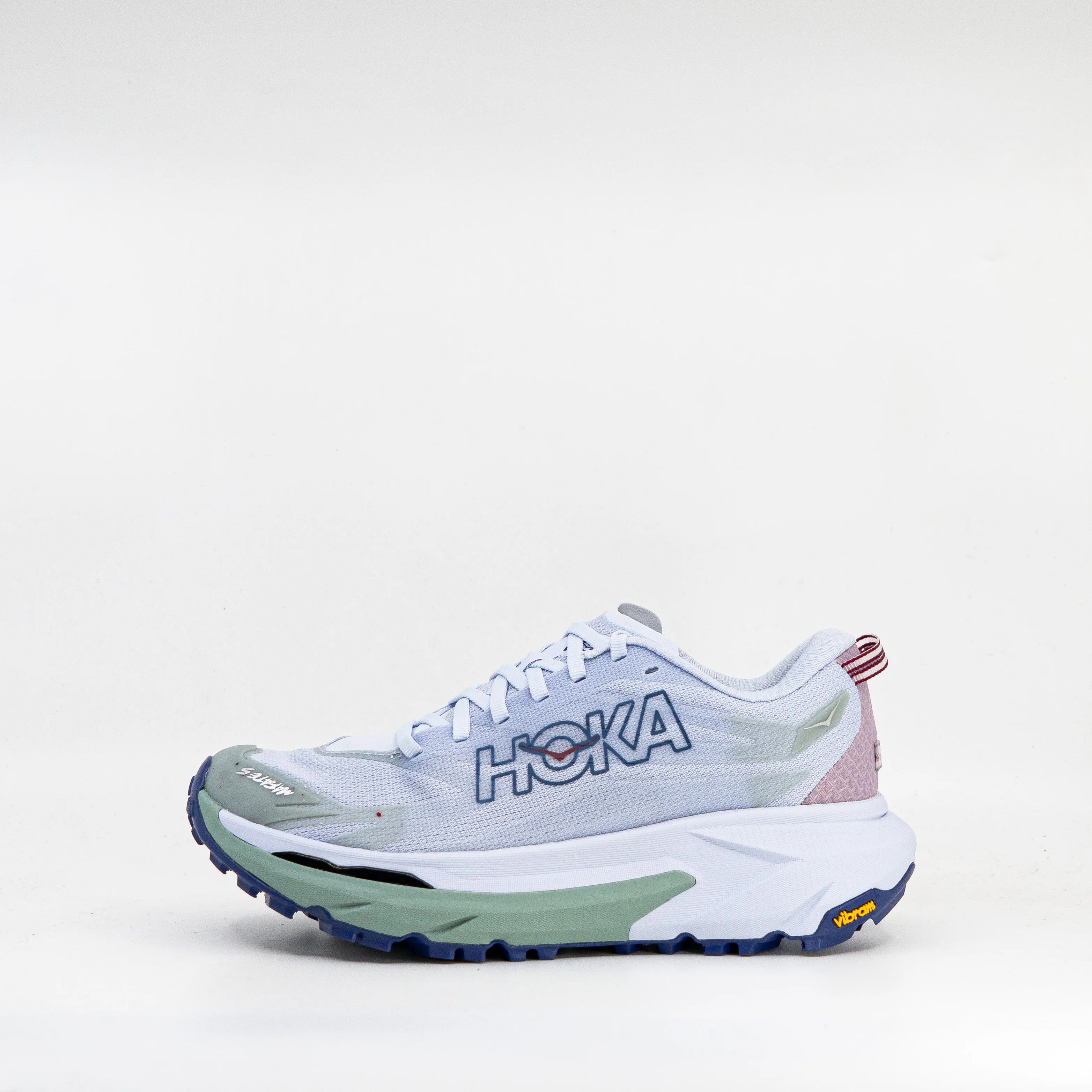 Hoka Mafate 5 (B Standard) Womens Ambient Blue/Rosemary - Image 2