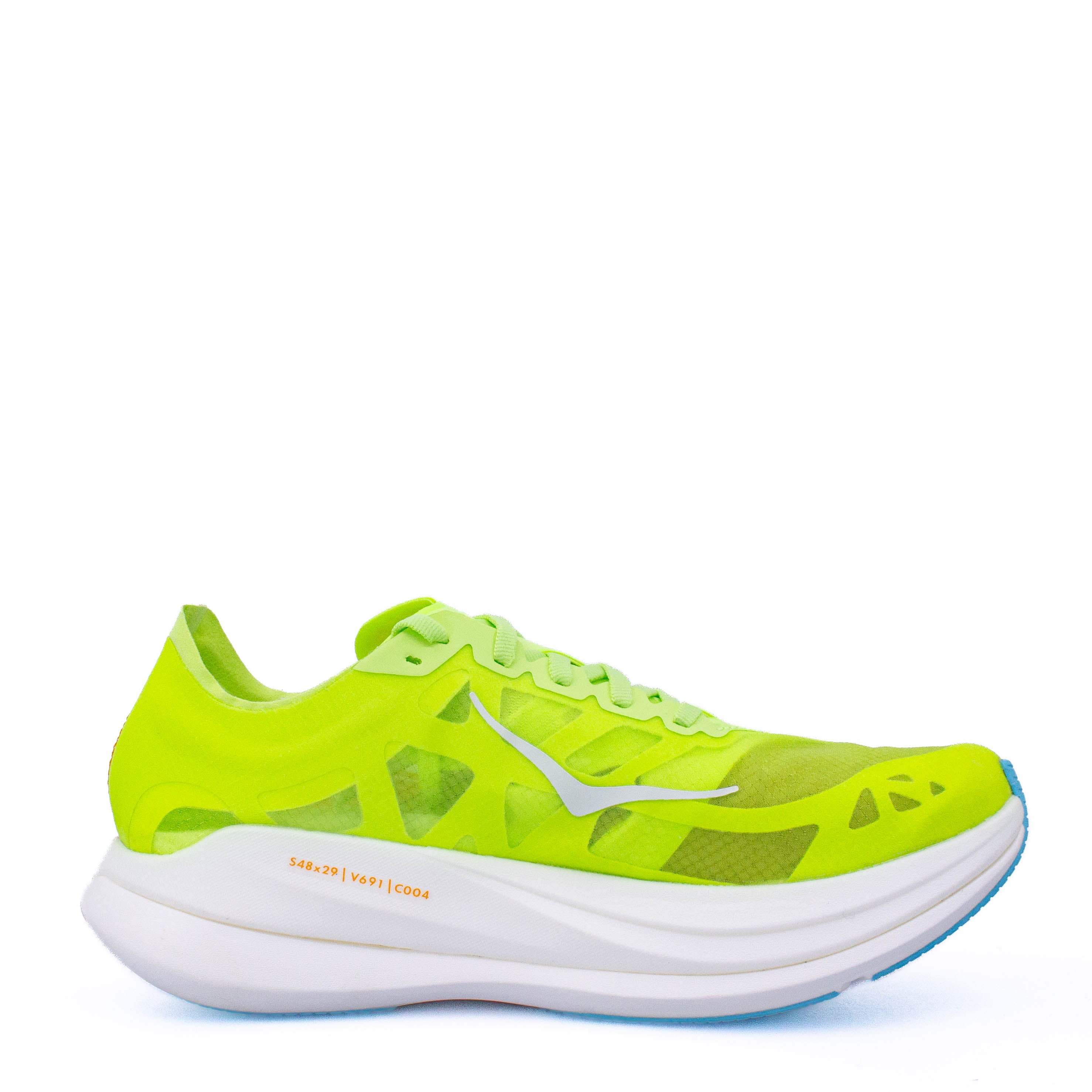 Hoka Rocket X2 (D Standard) Unisex Lettuce/Solar Flare - Image 4