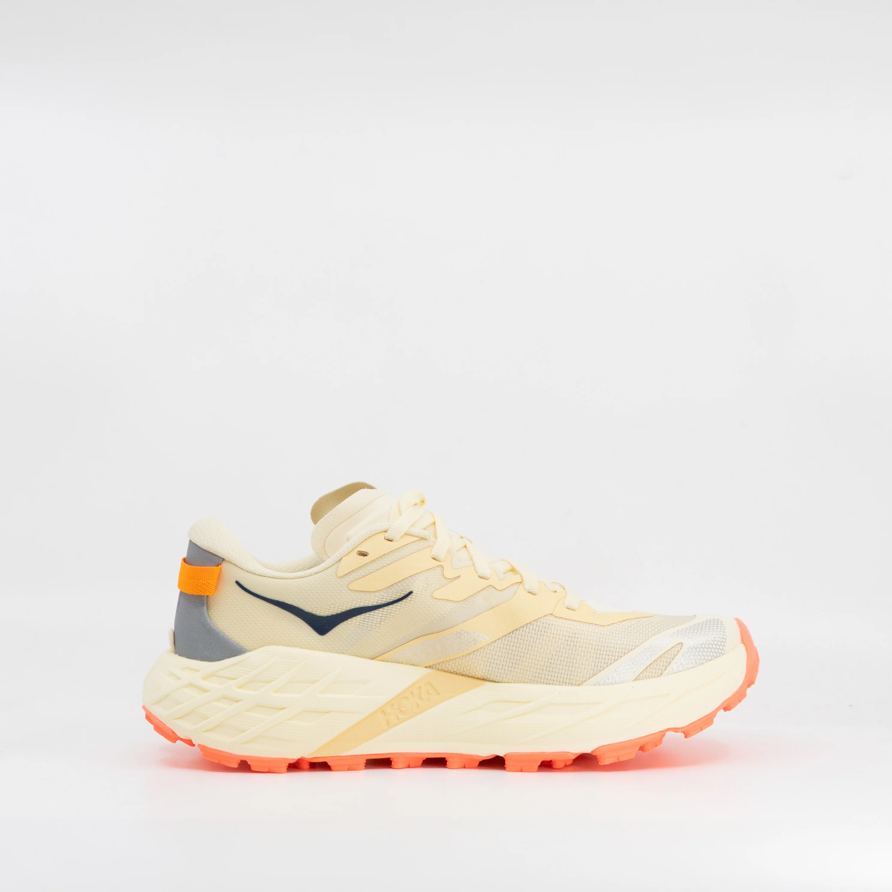 Hoka Speedgoat 7 (B Standard) Womens Vintage Yellow/Neon Flame - Image 3