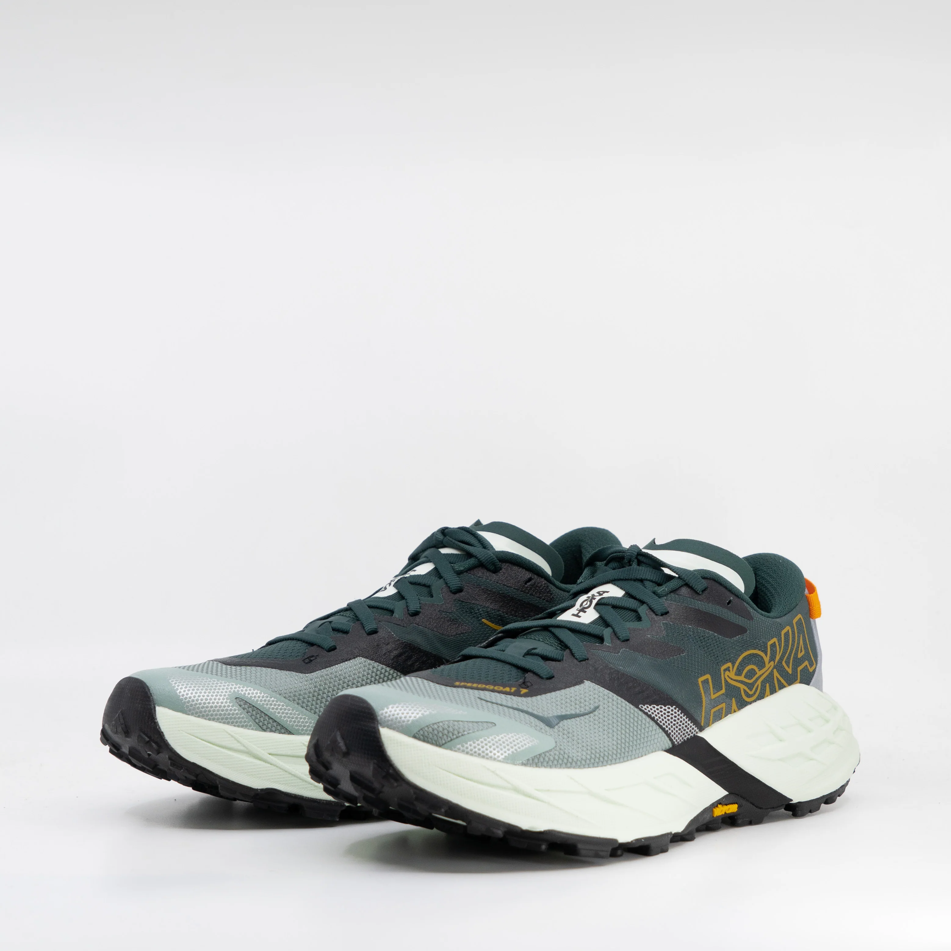 Hoka Speedgoat 7 (D Standard) Mens Bay Leaf/Sea Glass