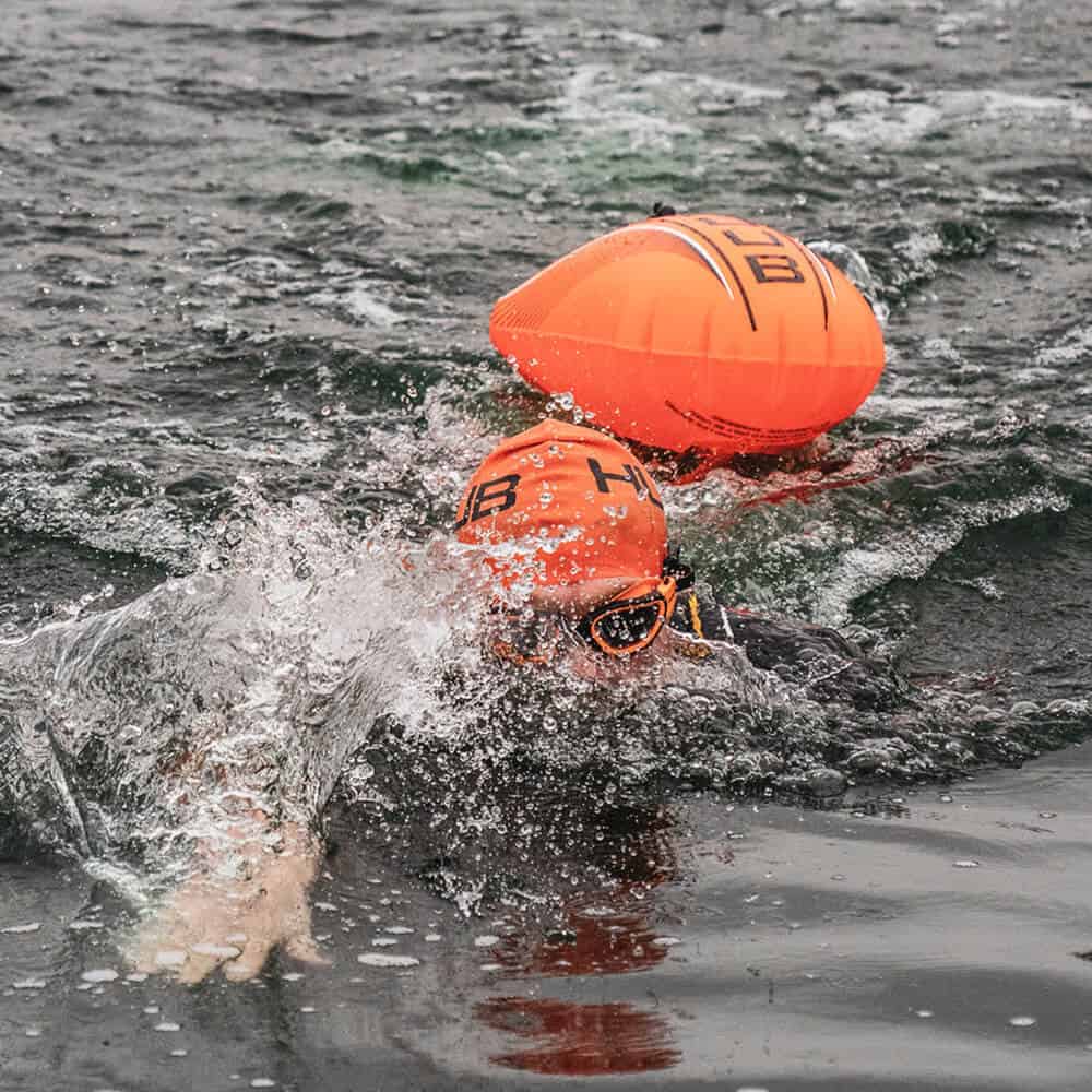 HUUB Safety Tow Float - Orange - Image 3