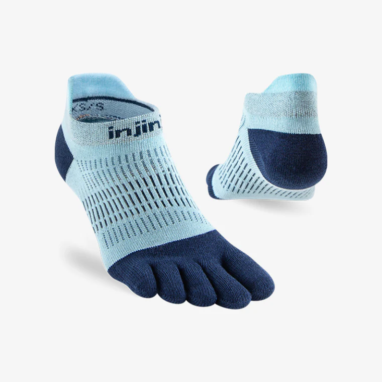 Ininiji Womens Run Lightweight No-Show Heron - Image 2
