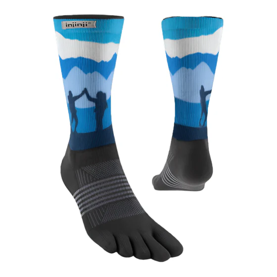 Injinji Artist Designed Womens Specific Midweight Trail Crew - Image 2