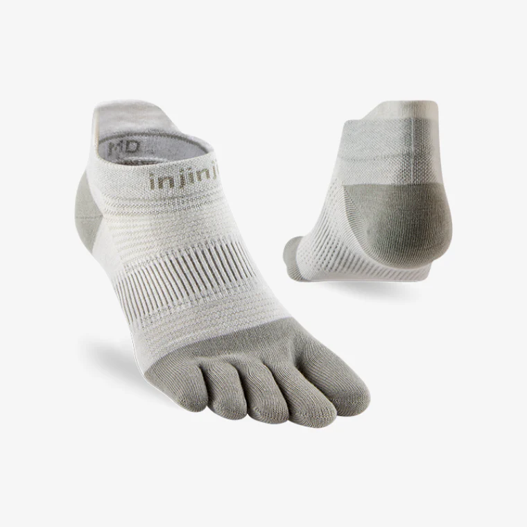 Injinji Performance Run Lightweight No-Show Sand - Image 2