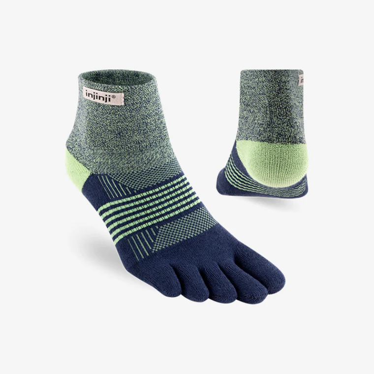 Injinji Performance Trail Womens Specific Midweight Mini-Crew - Stargazer - Image 2