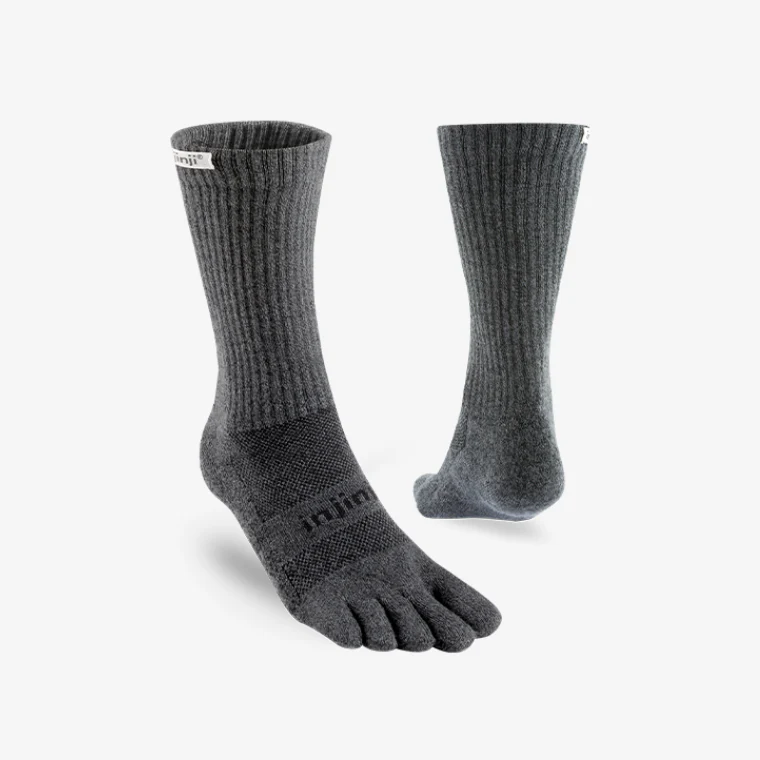 Injinji Trail Midweight Crew - Granite - Image 2