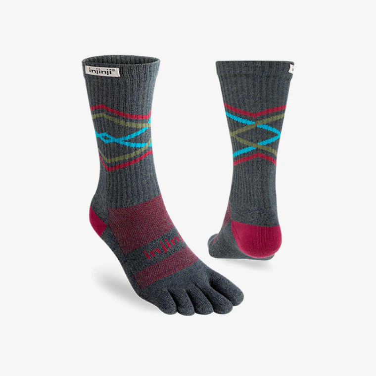 Injinji Trail Midweight Crew - Peak - Image 2