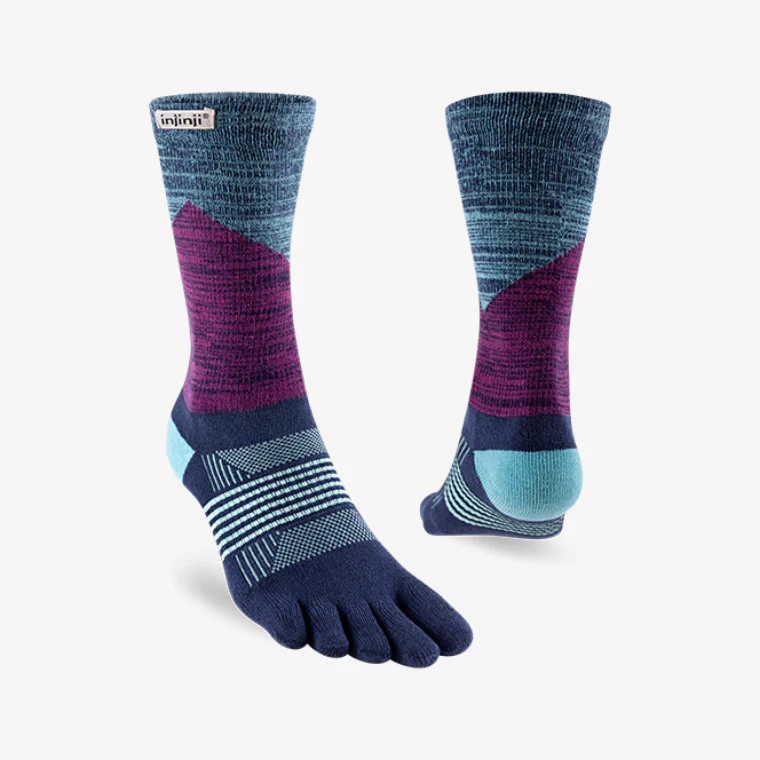 Injinji Trail Women's Specific Midweight Crew - Twilight - Image 2