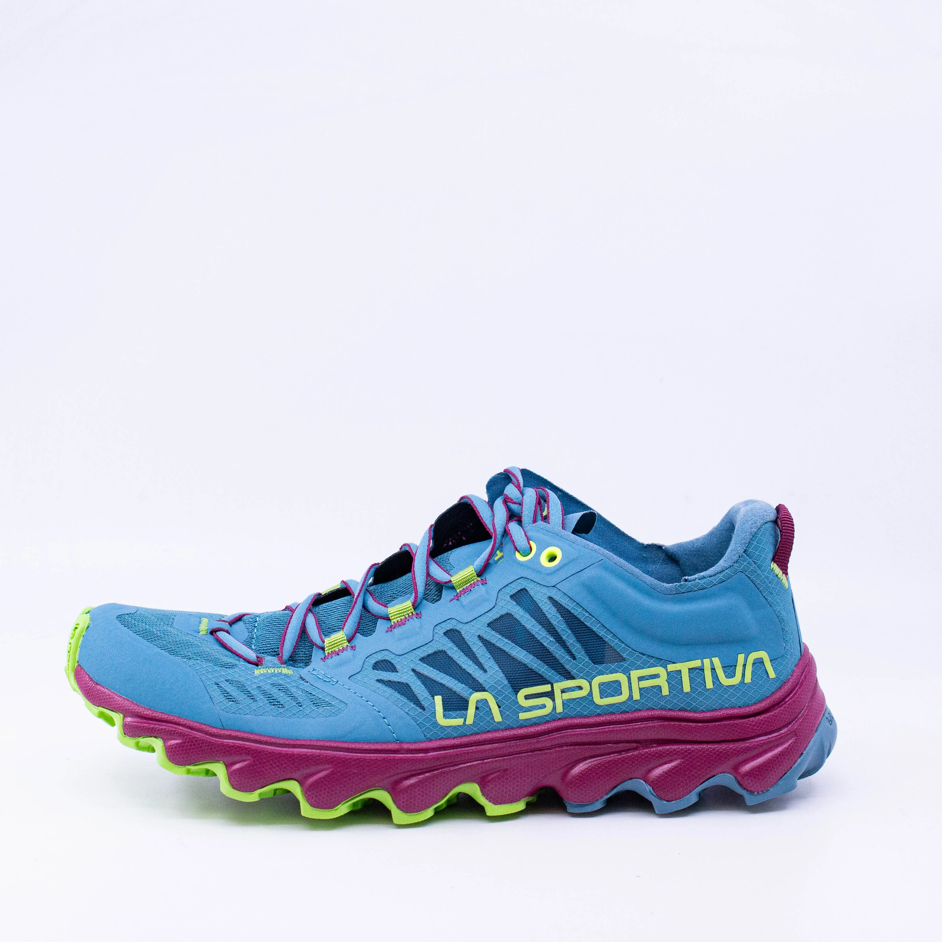 La Sportiva Helios III (B Standard) Womens Topaz/Red Plum - Image 2