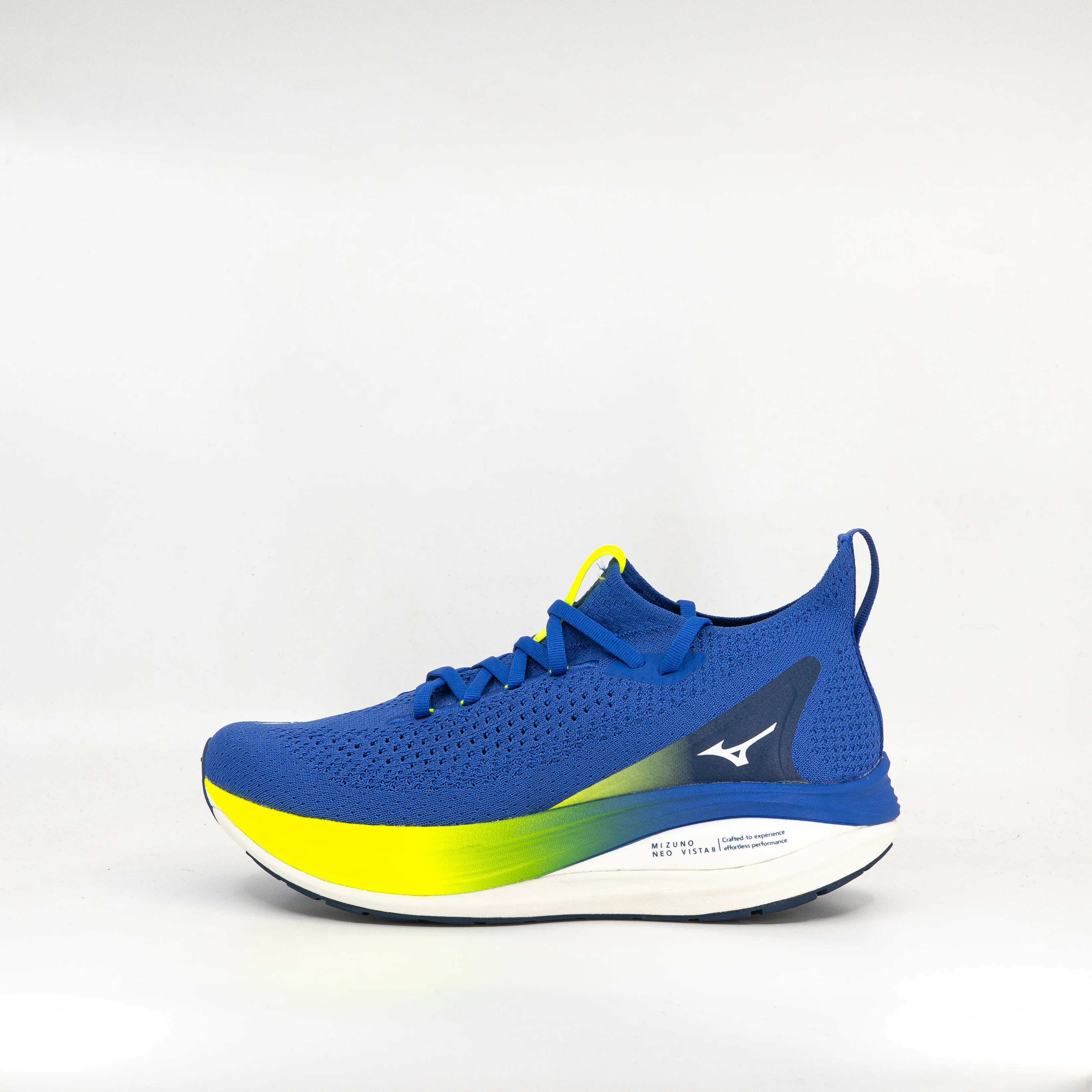 Mizuno Neo Vista 2 (D Standard) Mens Ultramarine/White/Lightning Yellow - Image 2