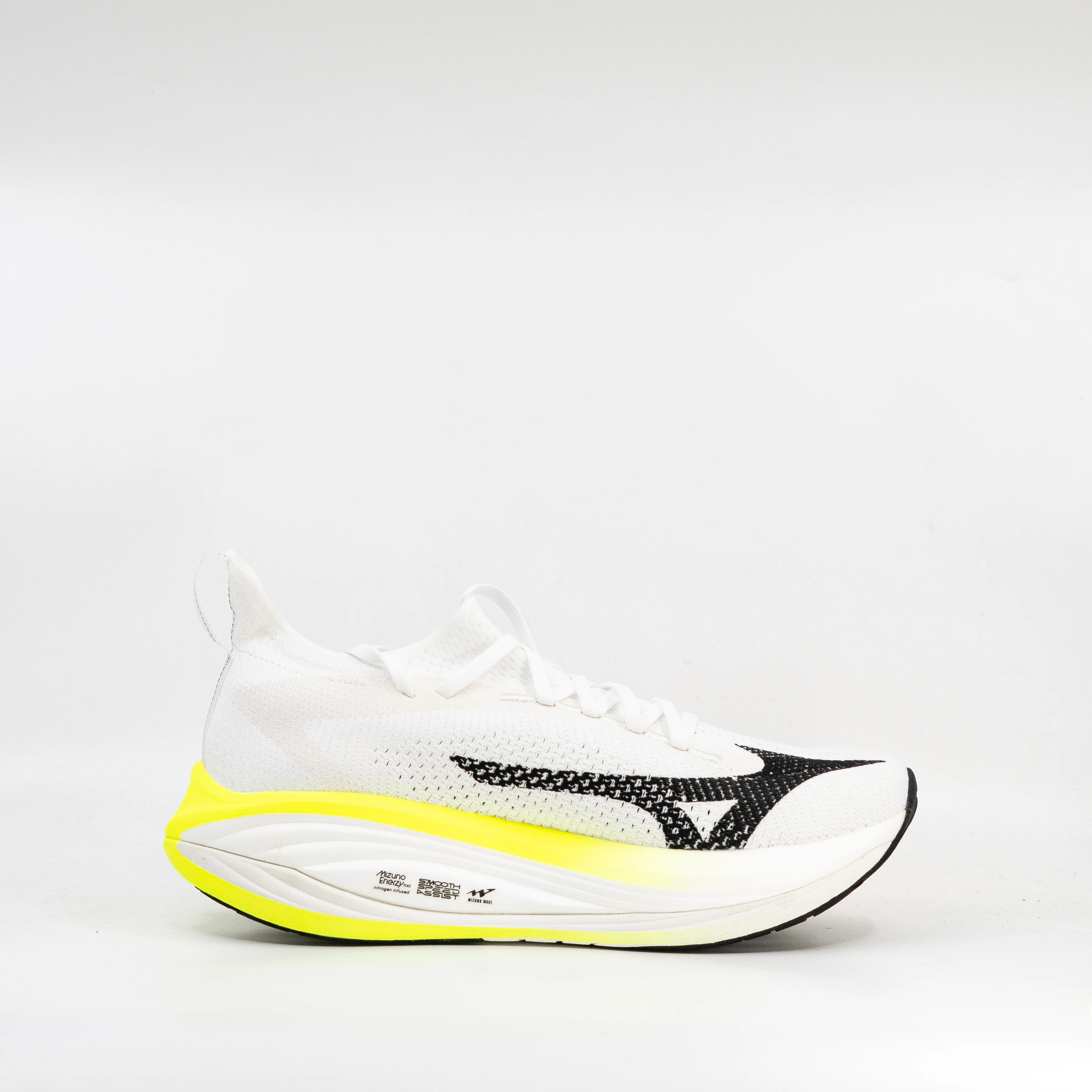 Mizuno Neo Vista 3 (D Standard) Mens. White/Black/Orange - Image 3