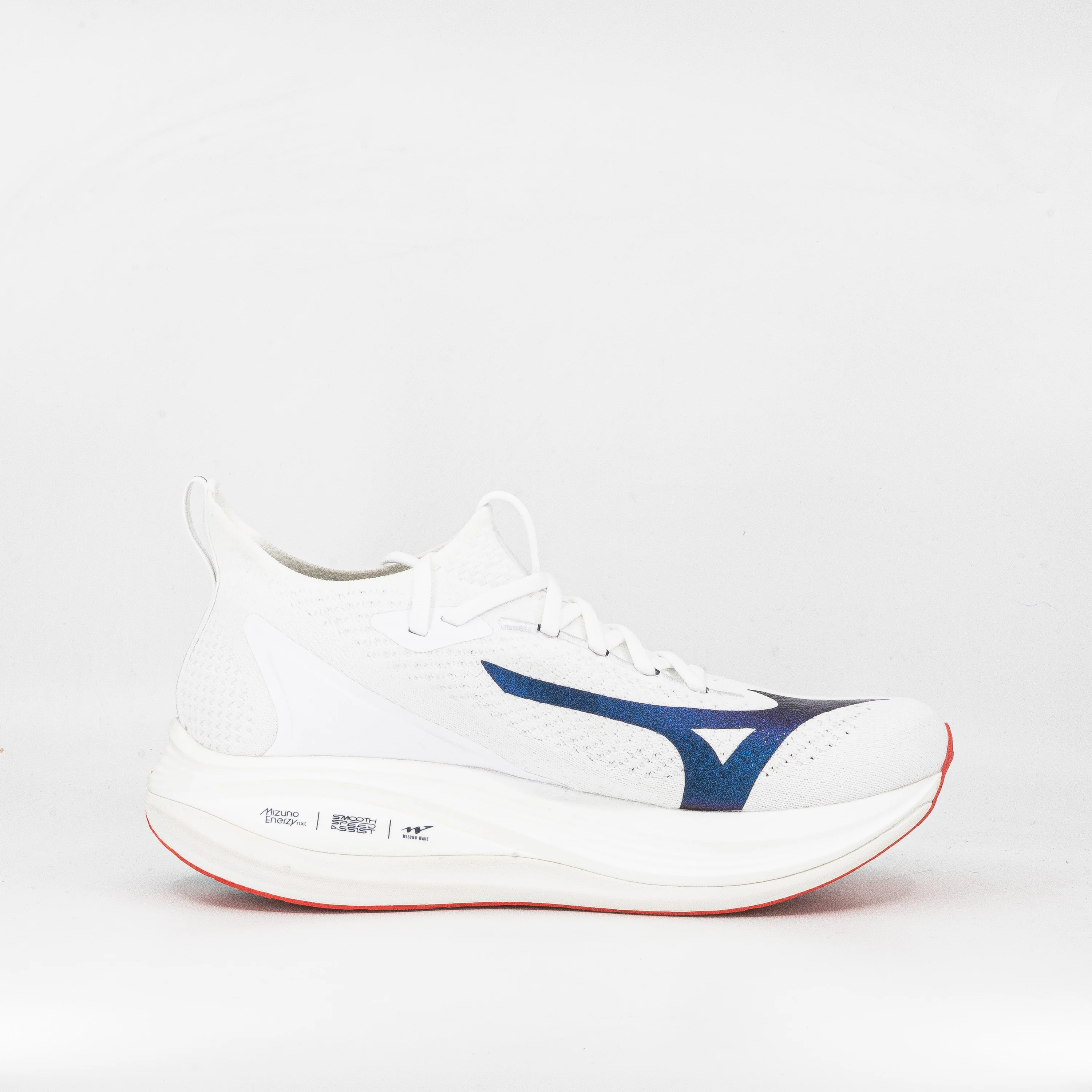 Mizuno Wave Neo Vista 2 (D Standard) Mens White Iris - Image 3
