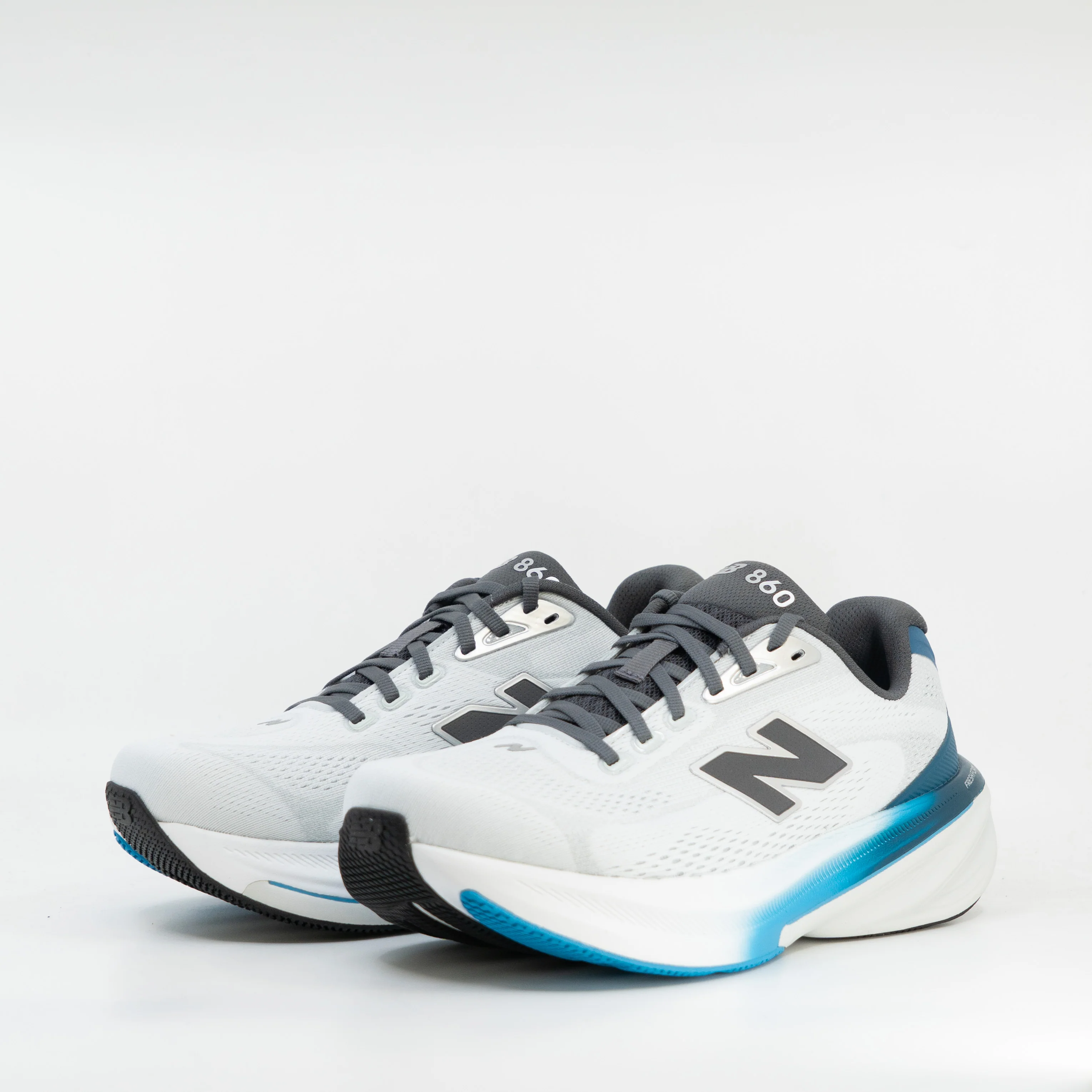New Balance 860v15 (2E Wide) Mens Grey/Blue