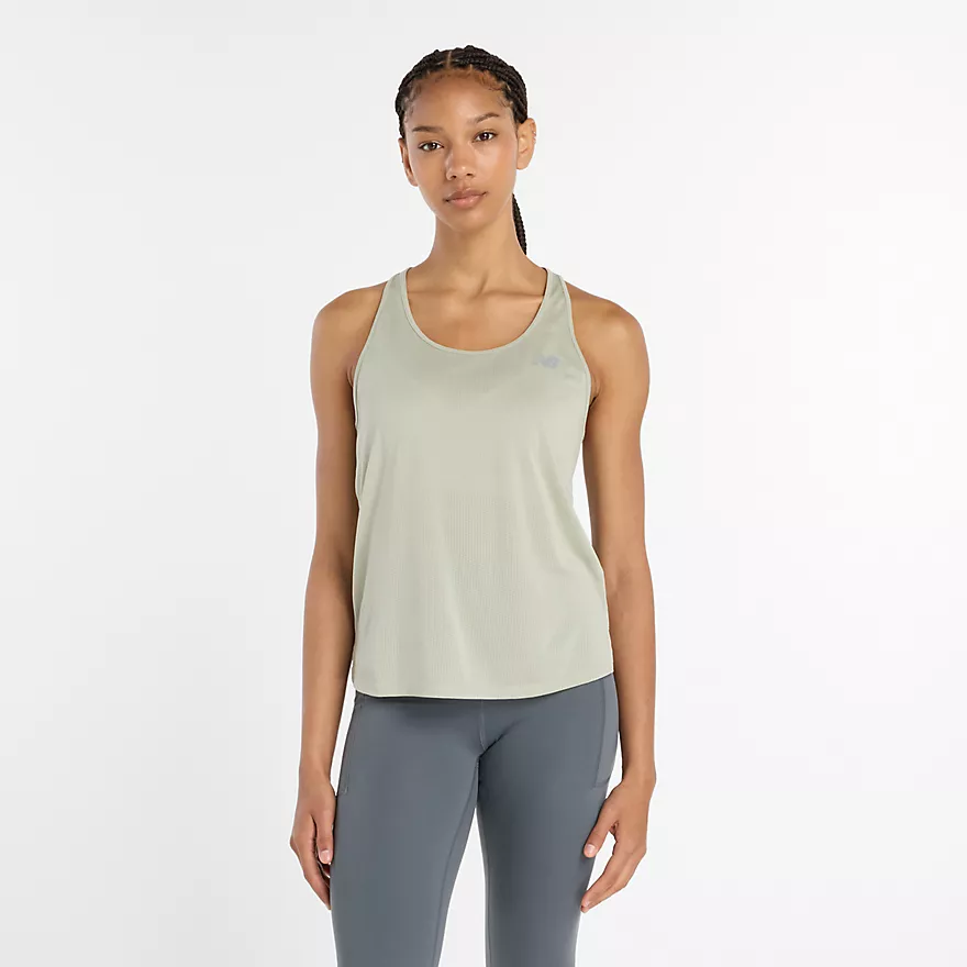 New Balance Athletics Tank Womens Garter Snake Heather - Image 2