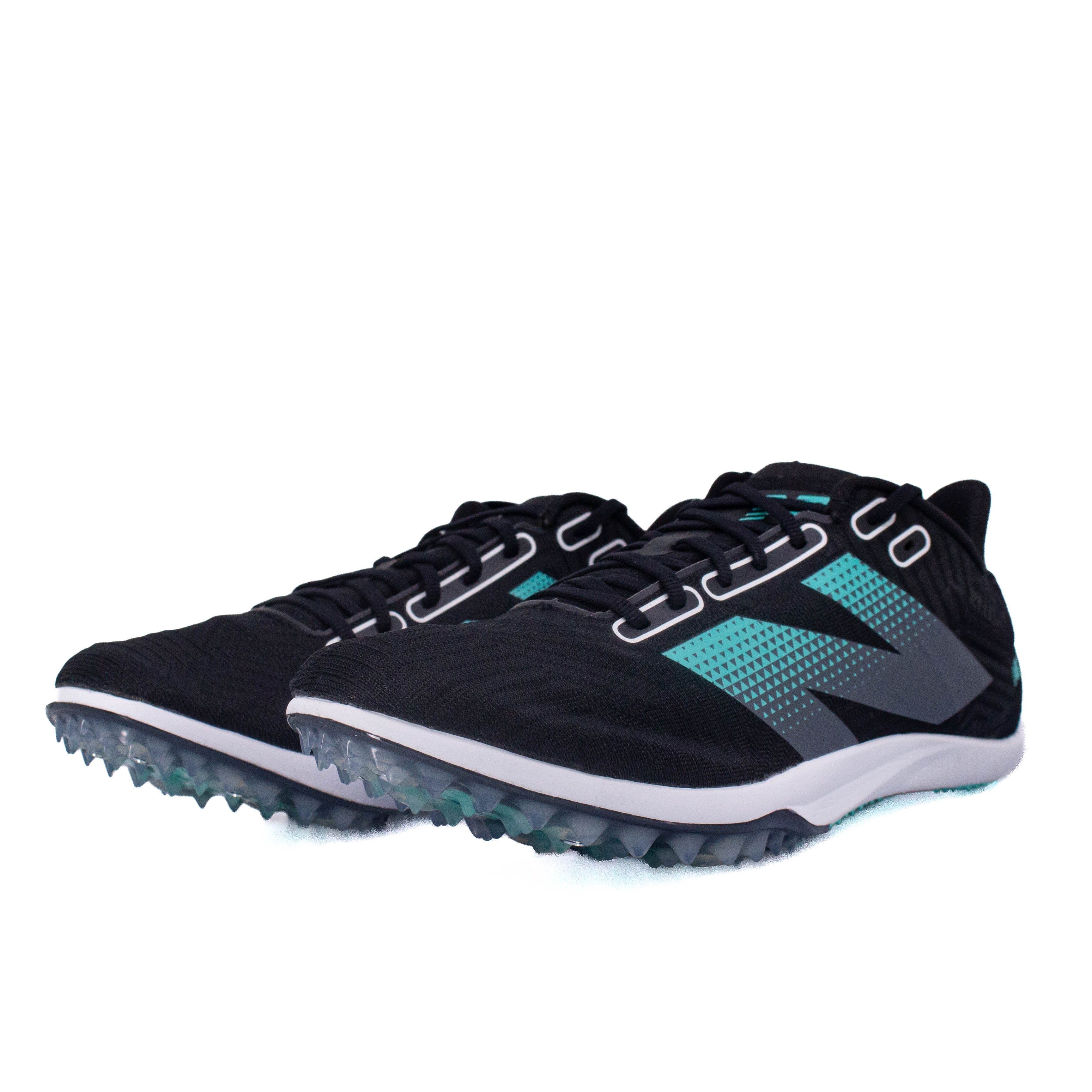 New Balance FuelCell MD500v9 (D Standard) Mens Black/Aqua