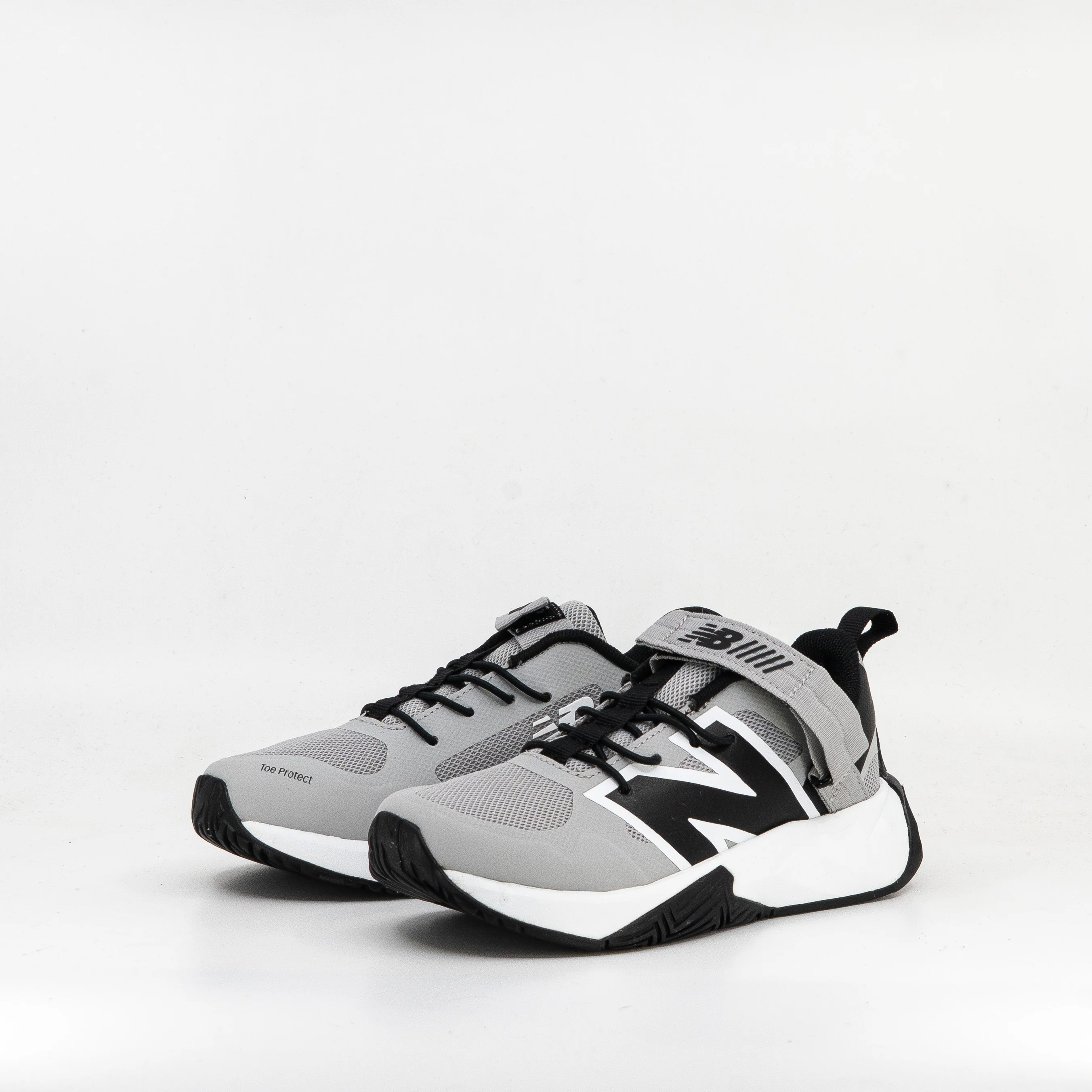 New Balance FuelCell Play Bungee Lace with Top Strap Kids Grey