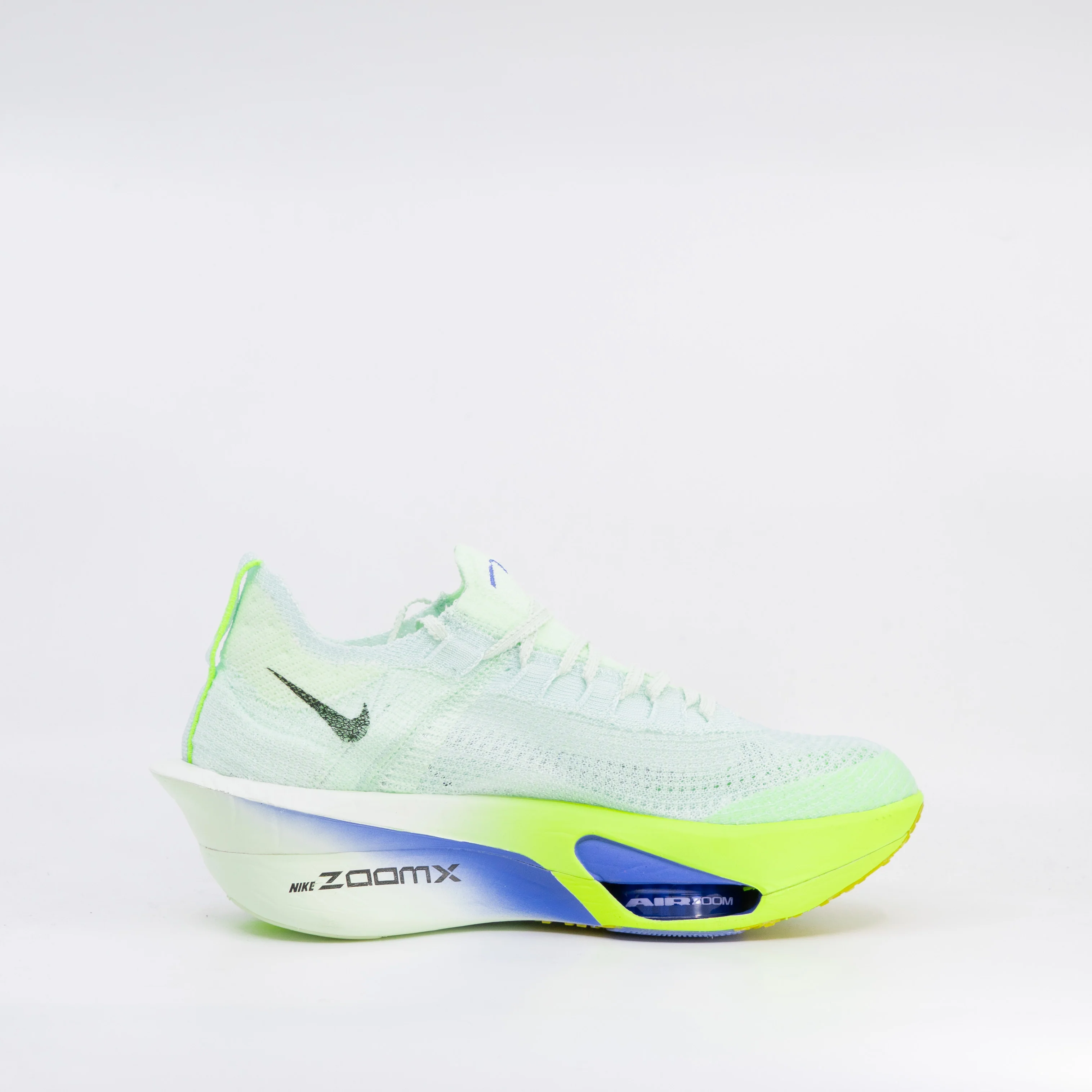 Nike Alphafly 3 (D Standard) Mens Barely Green/Black Spruce/Volt Tint - Image 3