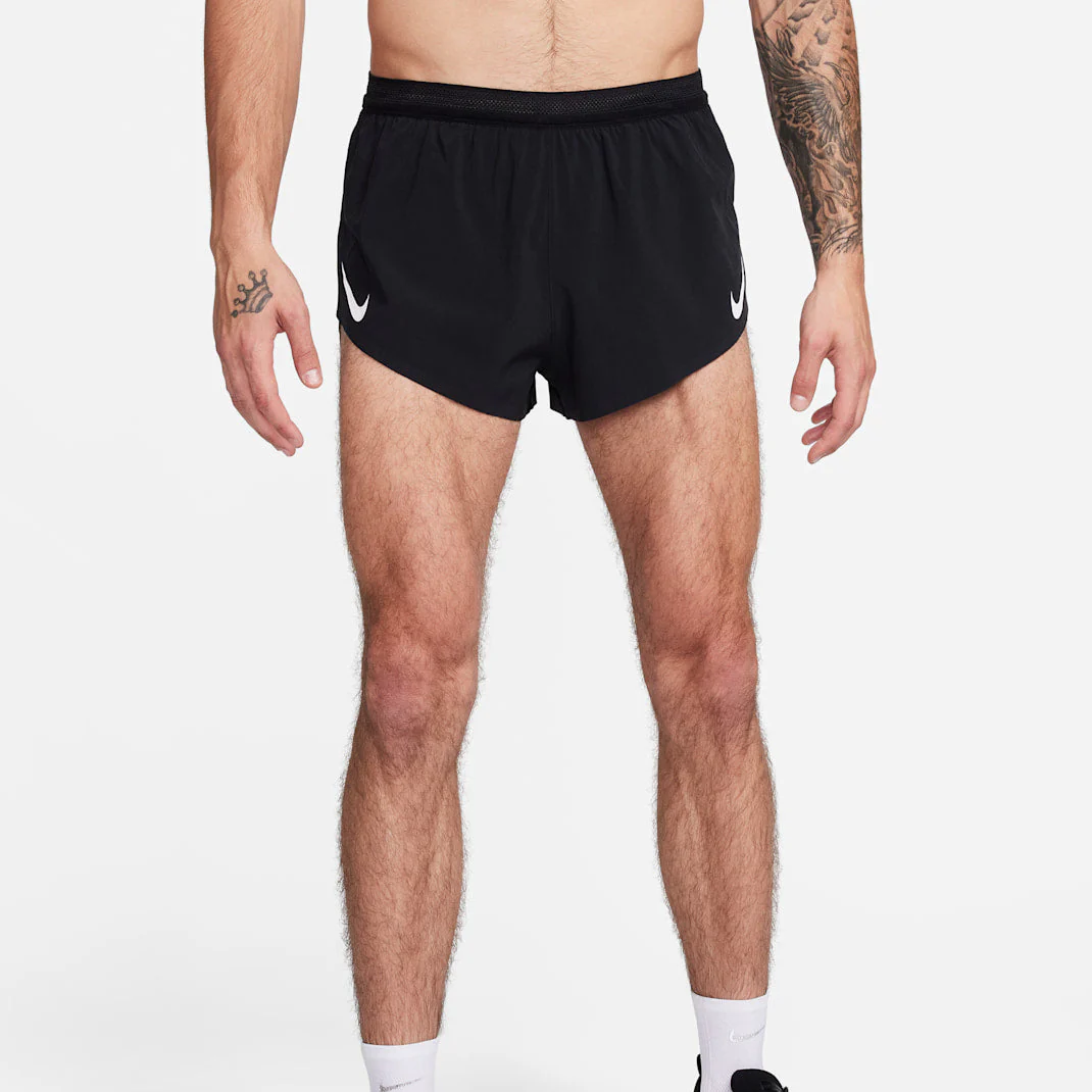 Nike Dri-Fit ADV AeroSwift 2" Brief-Lined Shorts Mens Black - Image 3