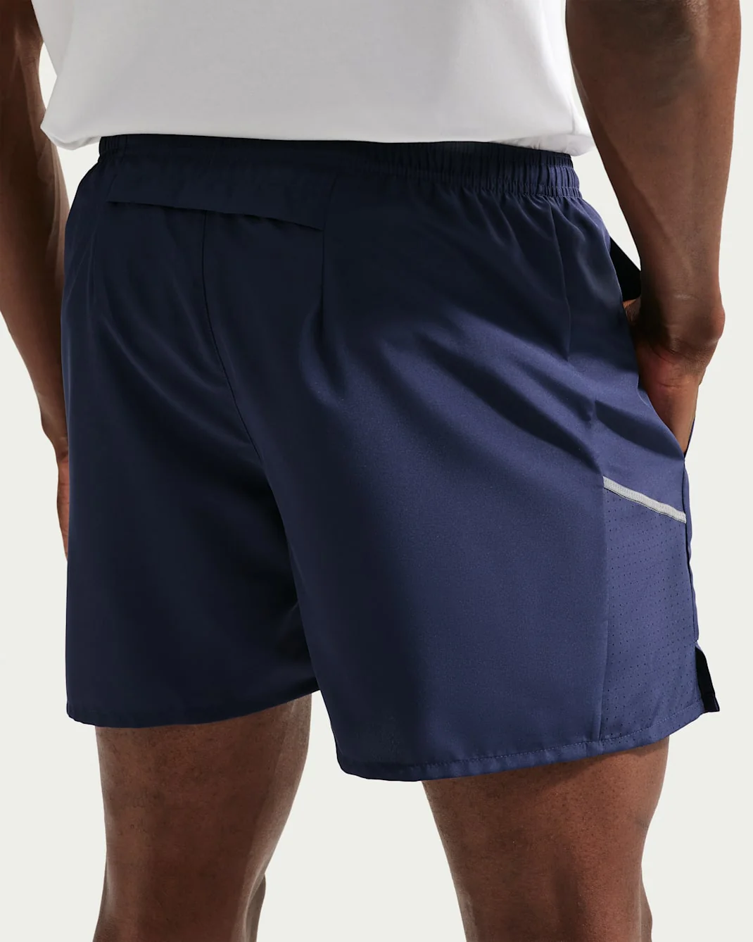 Nike Dri-Fit Miler 5" Brief-Lined Short Mens Midnight Navy - Image 2