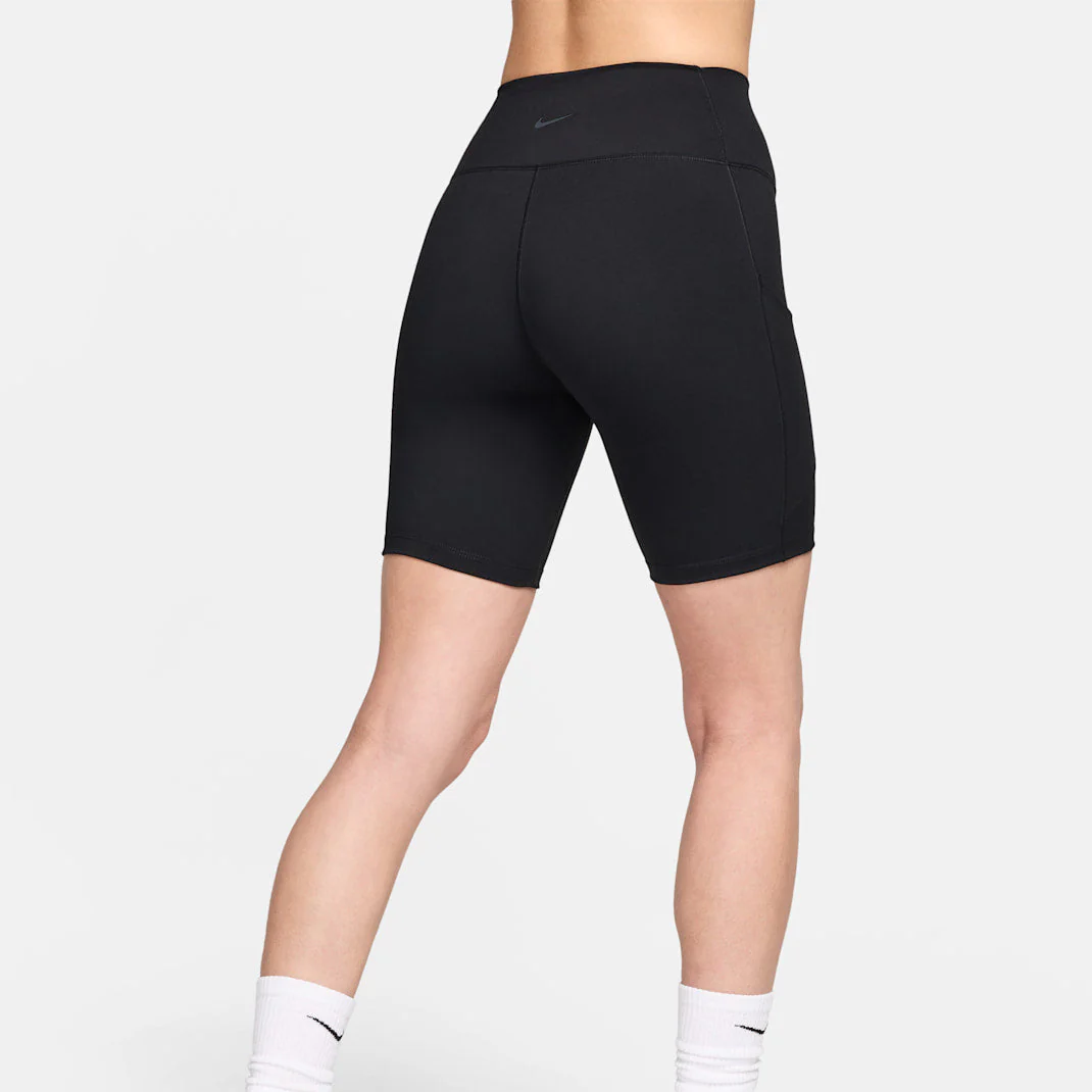 Nike Dri-Fit One 8inch Pocket Short Womens - Black - Image 2