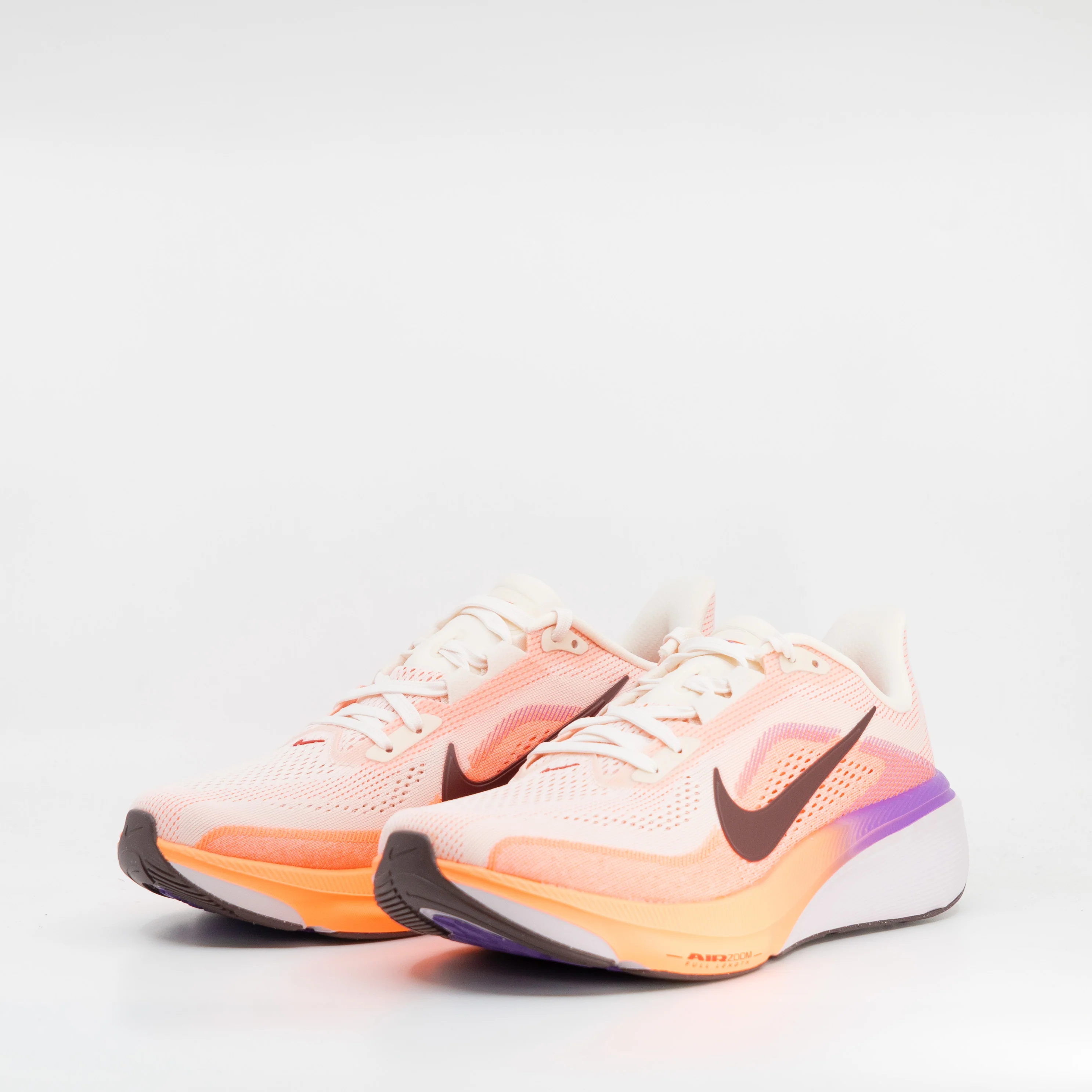 Nike Pegasus 42 (B Standard) Womens Chalk/Tattoo-Orange Pulse