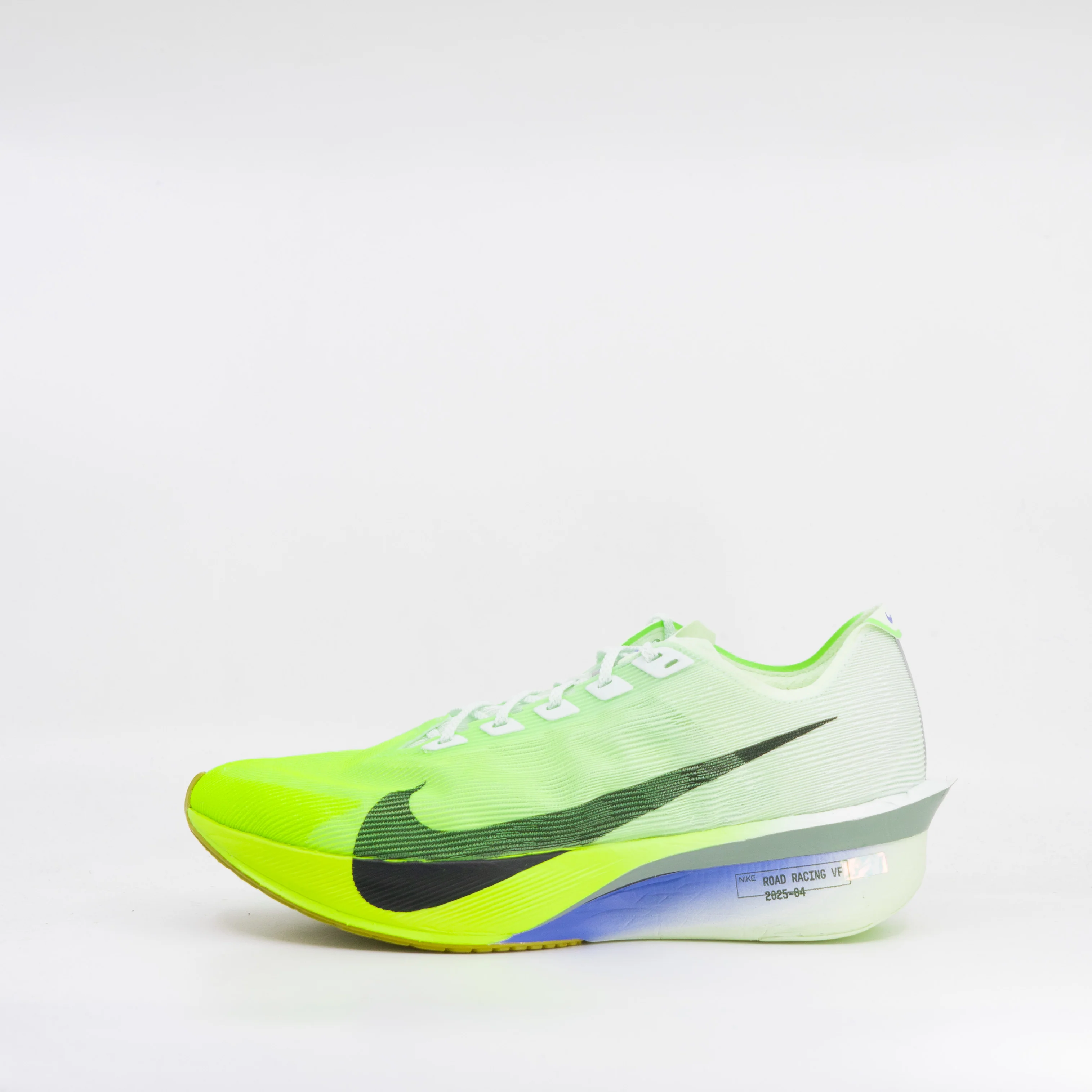 Nike Vaporfly 4 (D Standard) Mens Barely Green/Black Spruce/Volt Tint - Image 2