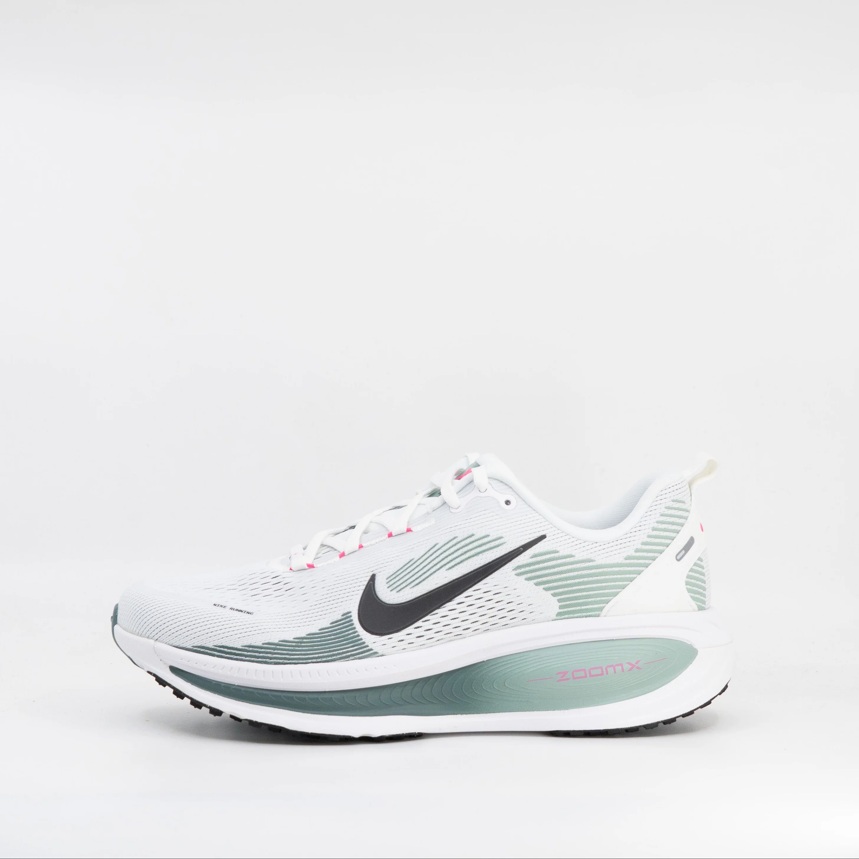 Nike Vomero 18 (D Standard) Mens White/Black Mineral Slate - Image 2