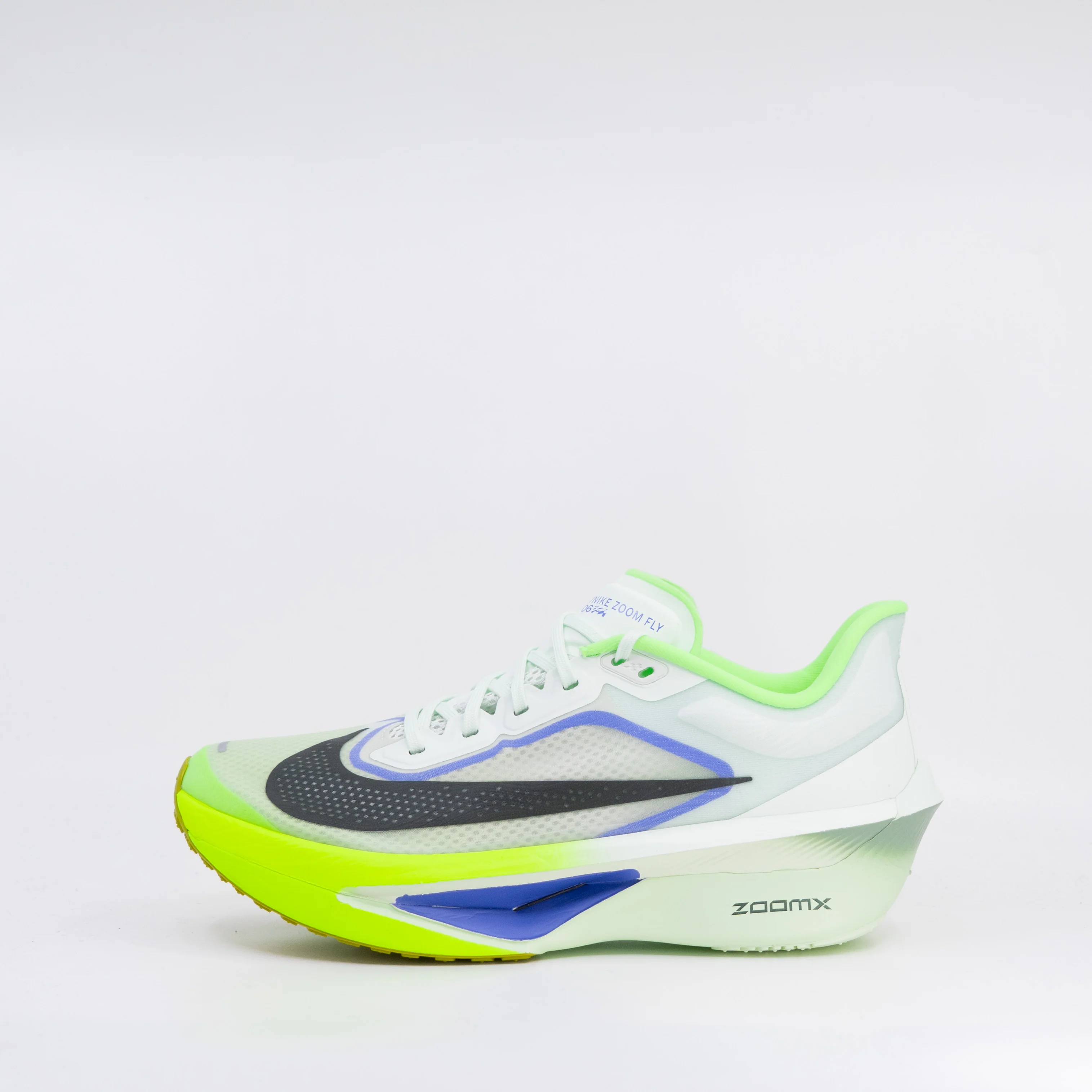 Nike Zoom Fly 6 (D Standard) Mens Barely Green/Black Spruce-Volt Ice - Image 2
