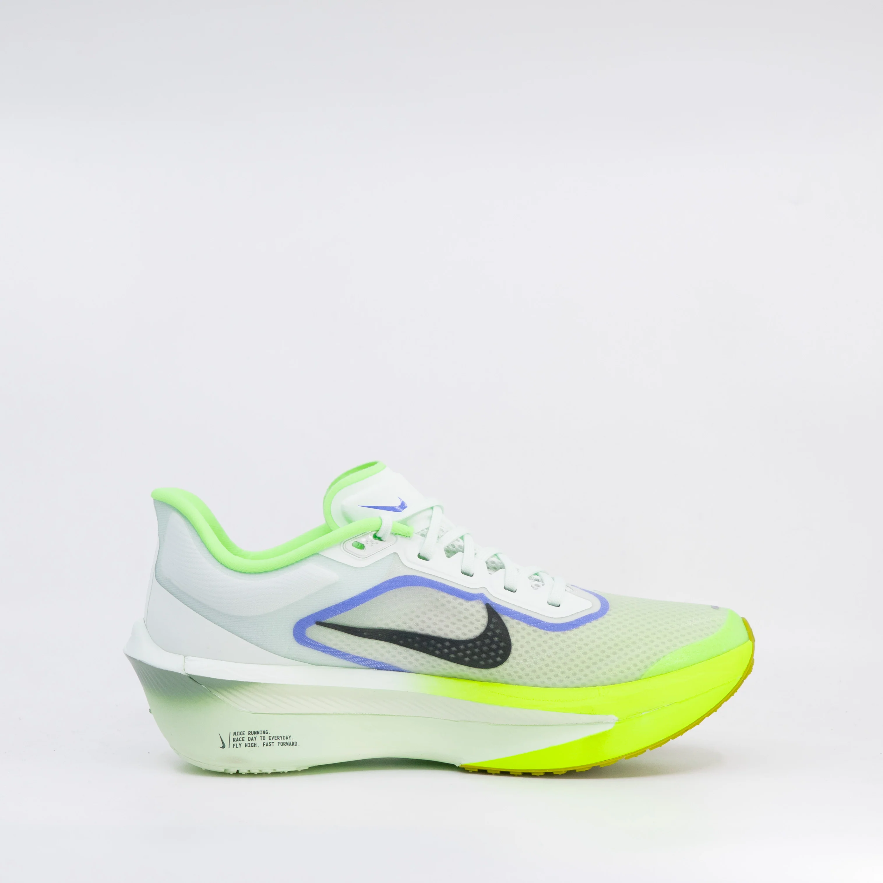 Nike Zoom Fly 6 (D Standard) Mens Barely Green/Black Spruce-Volt Ice - Image 3