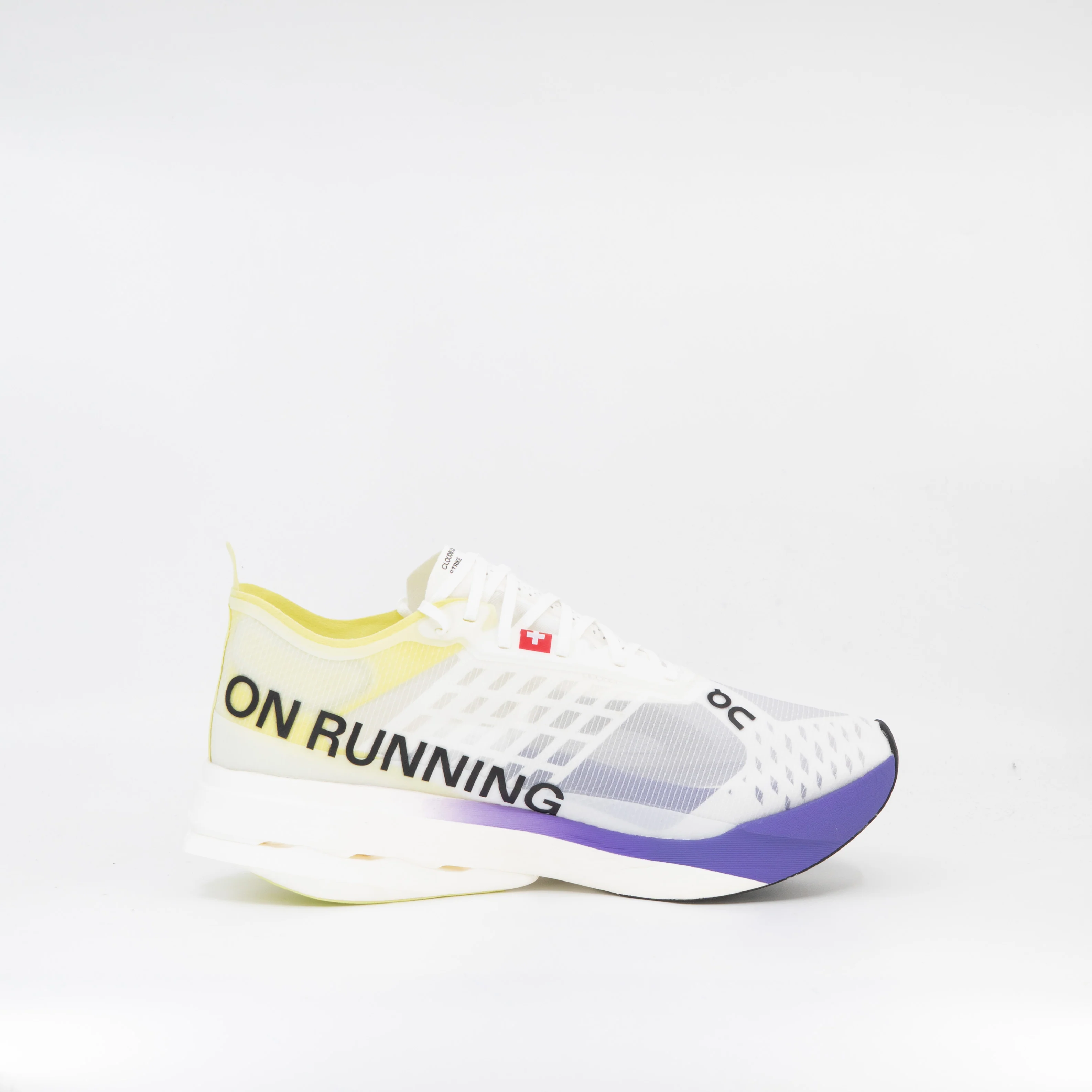 On Cloudboom Strike (B Standard) Womens Juniper/Limelight - Image 3