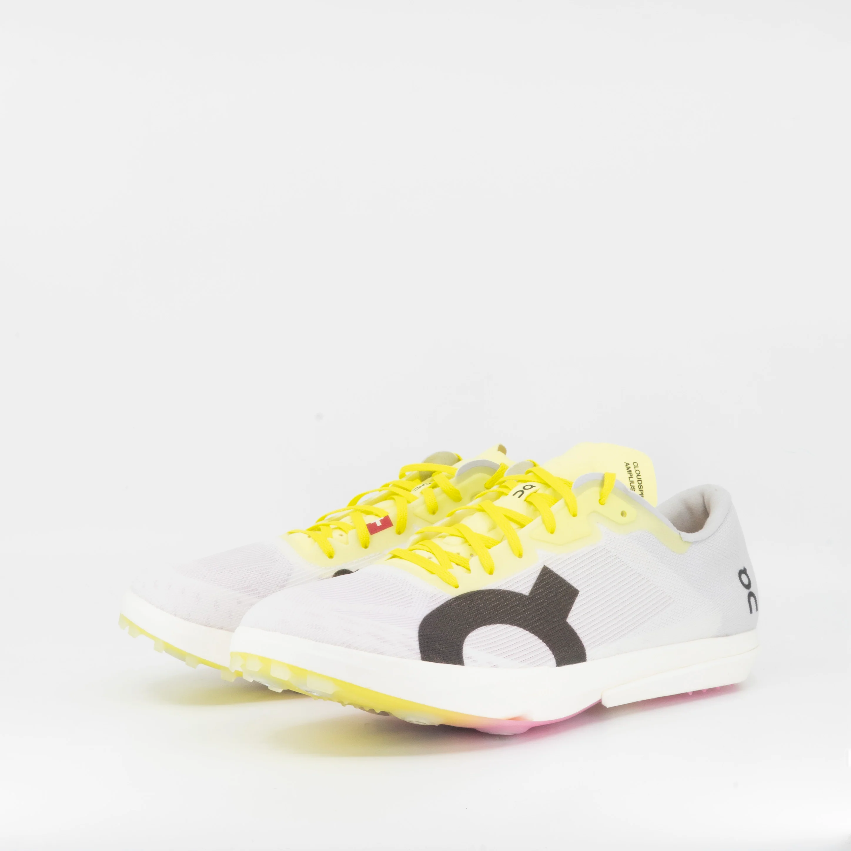 ON Cloudspike Amplius 2 Womens White/Raspberry