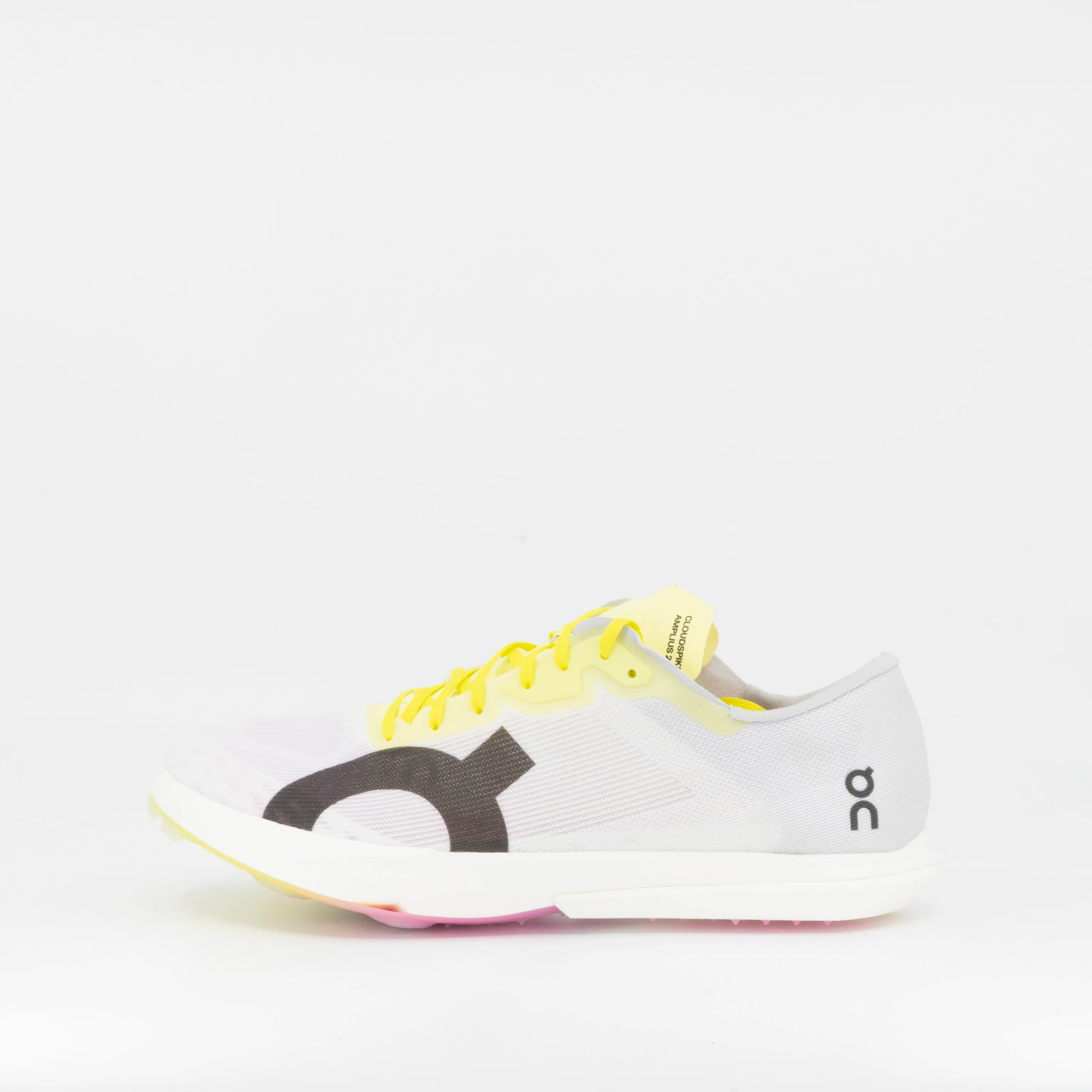ON Cloudspike Amplius 2 Womens White/Raspberry - Image 2