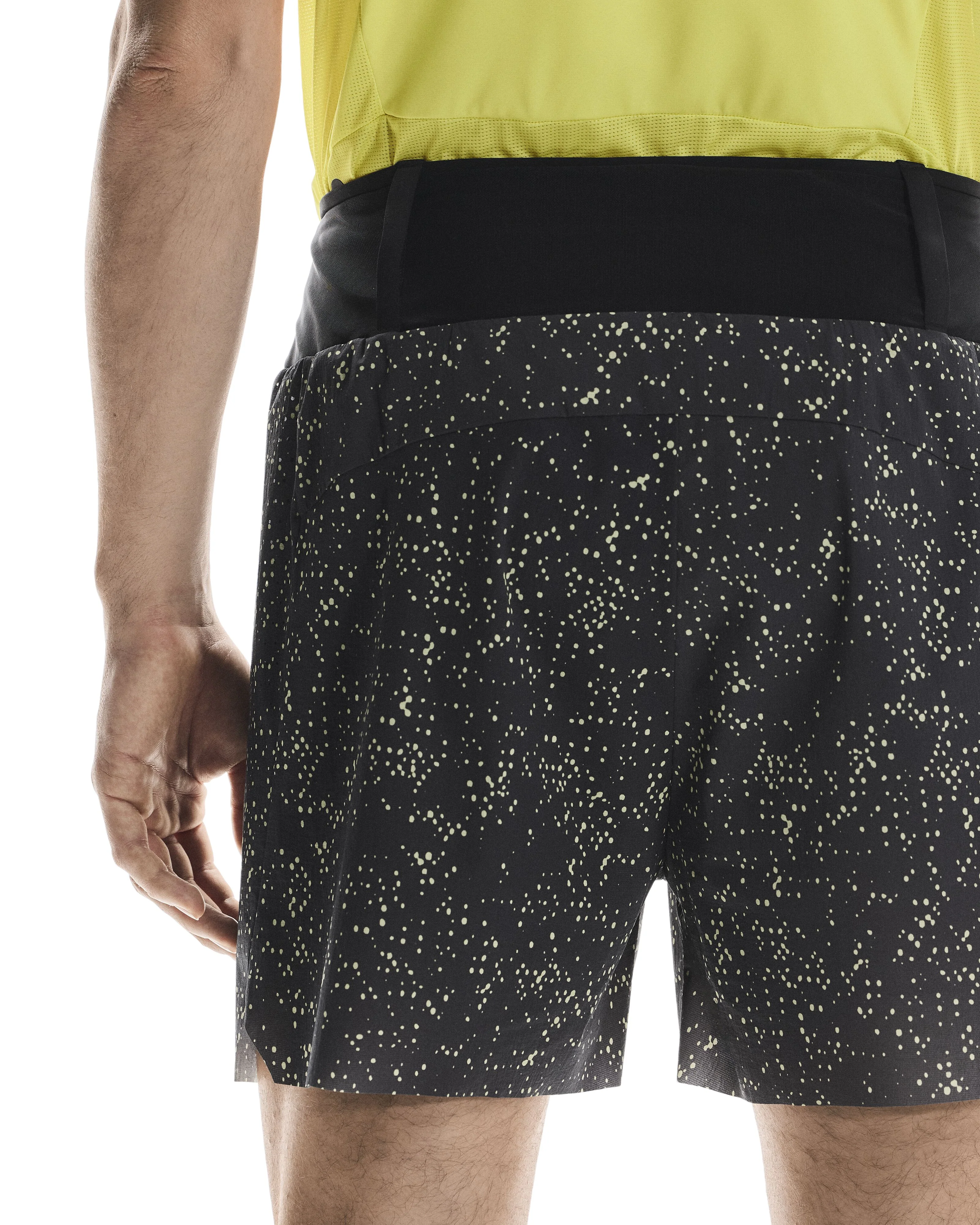 On Ultra Short Mens Iron/Lime - Image 5