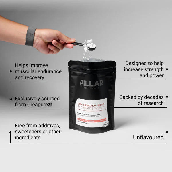 Pillar Performance Creatine Monohydrate Pouch (300g) - Image 3