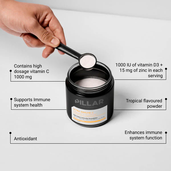 Pillar Performance Ultra Immune C  Powder Jar (200g) - Image 2