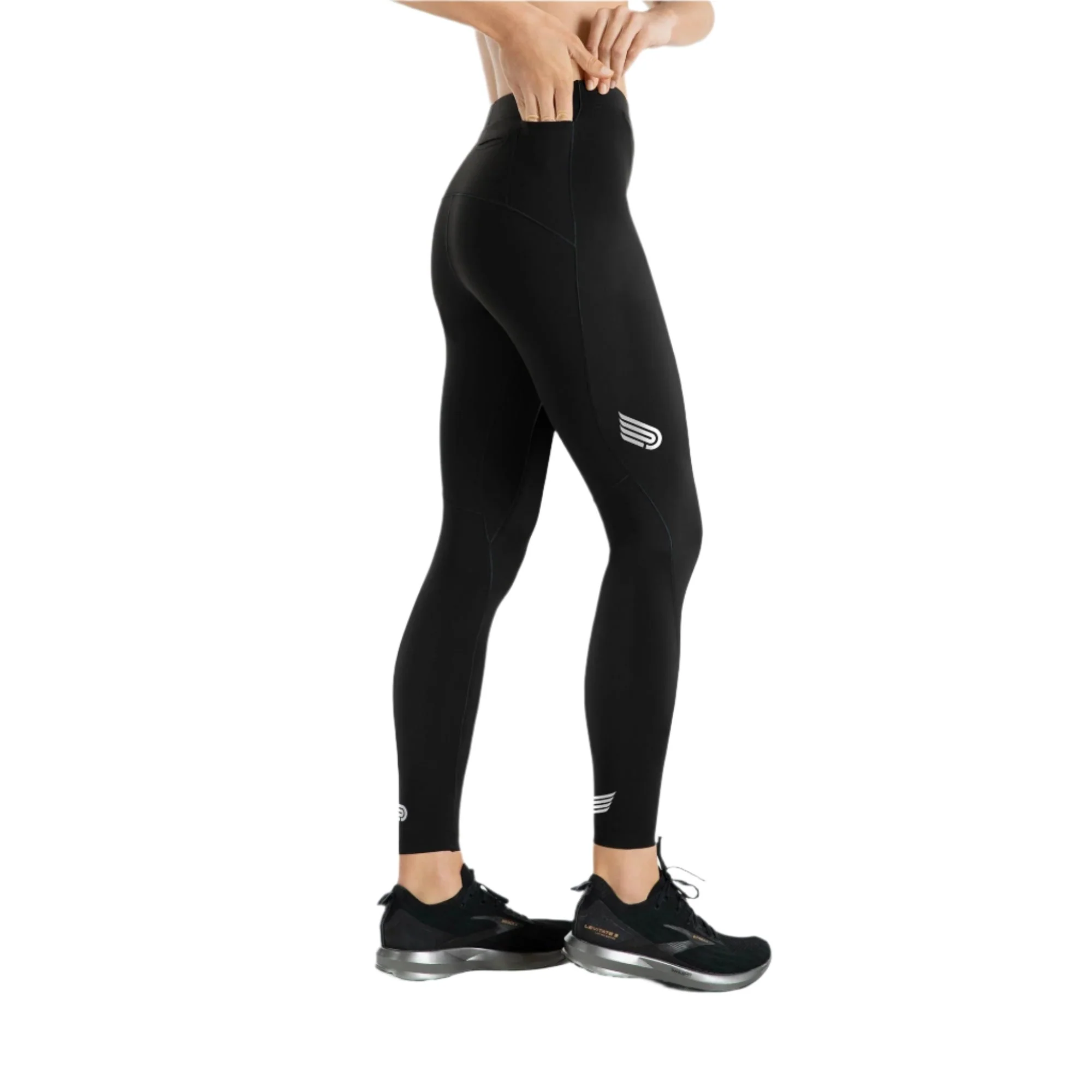 Pressio Run Thermal Tight- Low Rise Womens - Image 3