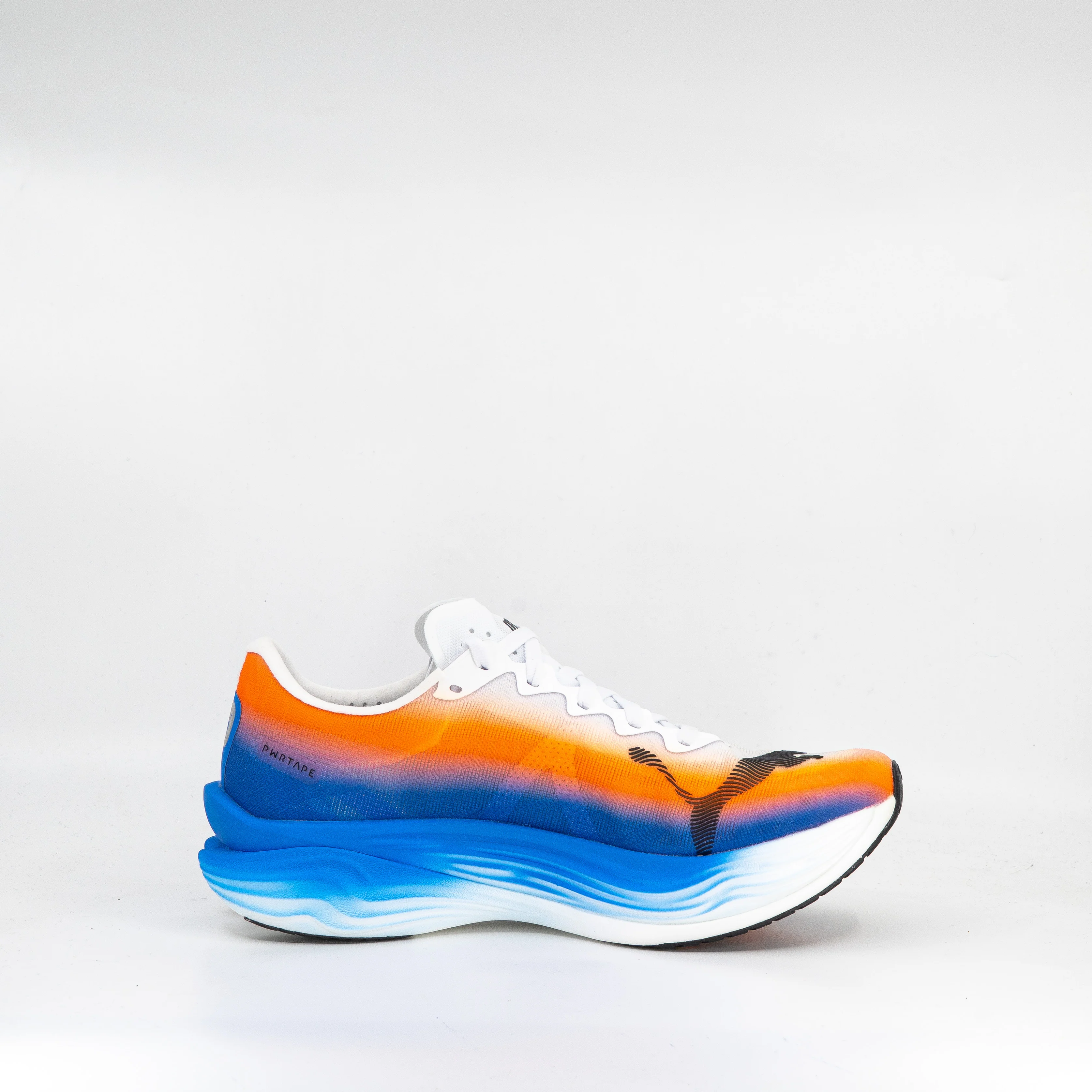 Puma Deviate Nitro Elite 3 Ekiden (B Standard) Womens White-Heat Fire-Black - Image 3