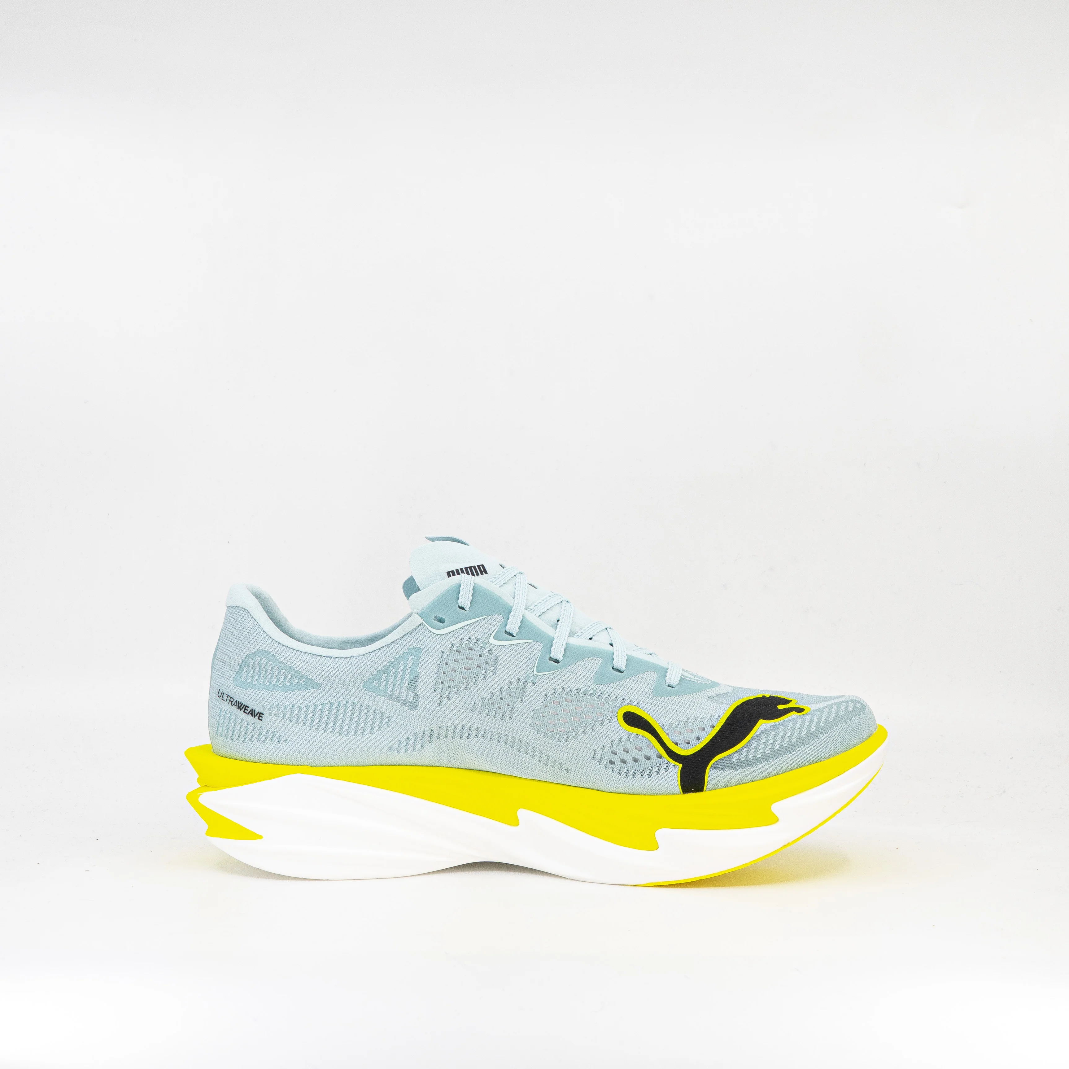 Puma Deviate Nitro Elite 4 (D standard) Mens Fresh Water/Lemon crush - Image 3