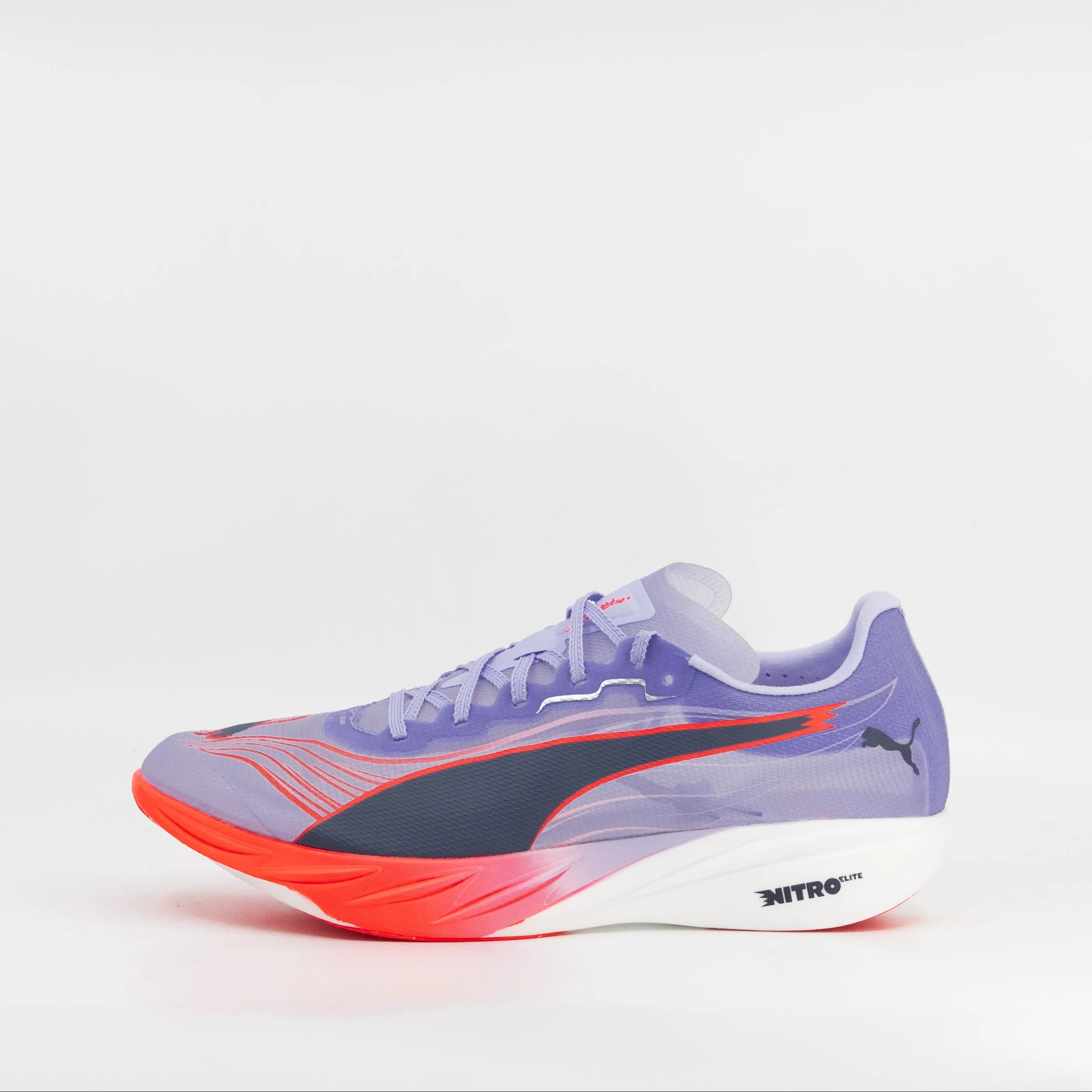 Puma Fast-FWD Nitro Elite 2 (D Standard) Mens Light Lavender/Ultra Red - Image 2