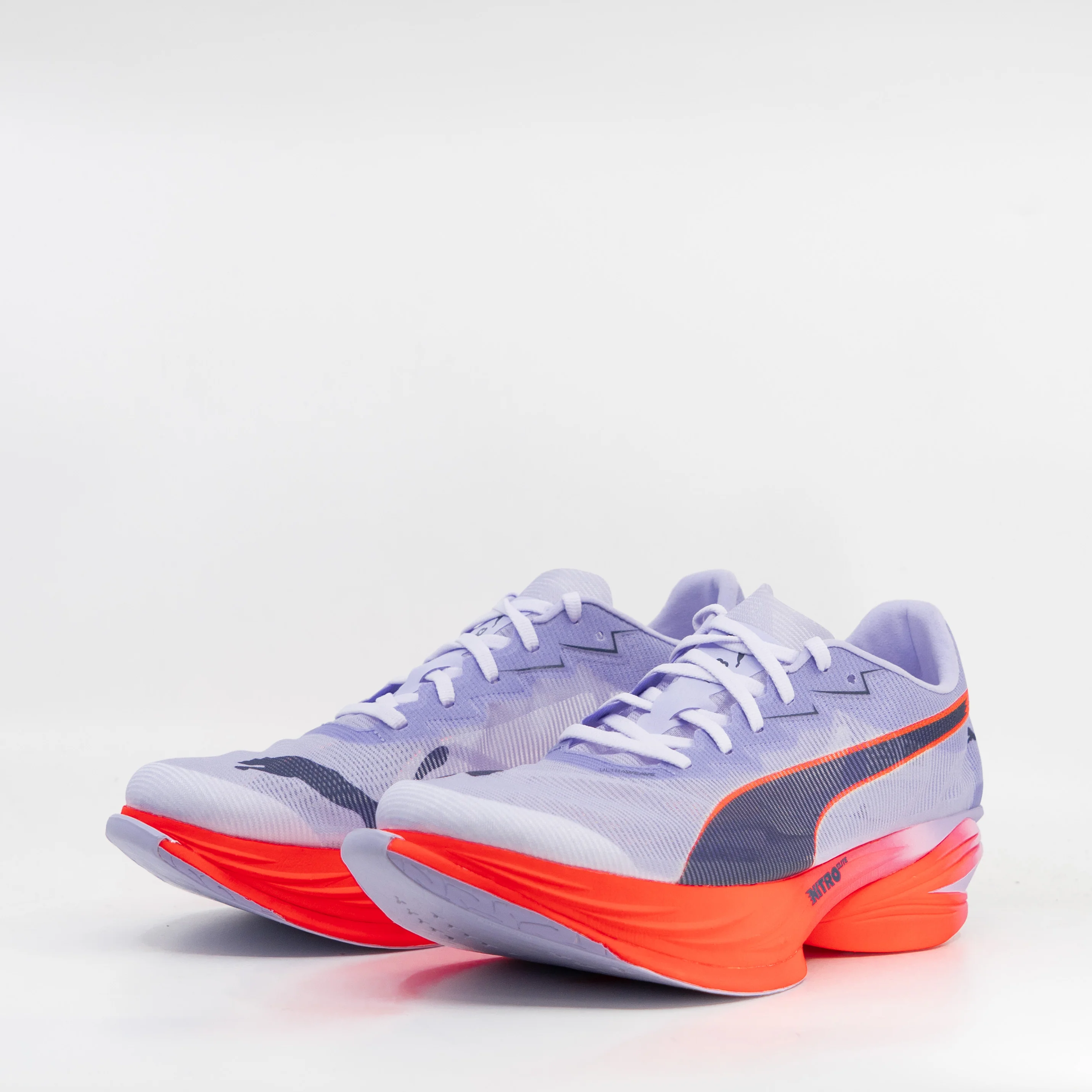 Puma Fast-R Nitro Elite 3 (B Standard) Womens Lavender/Inky Depths/Ultra Red
