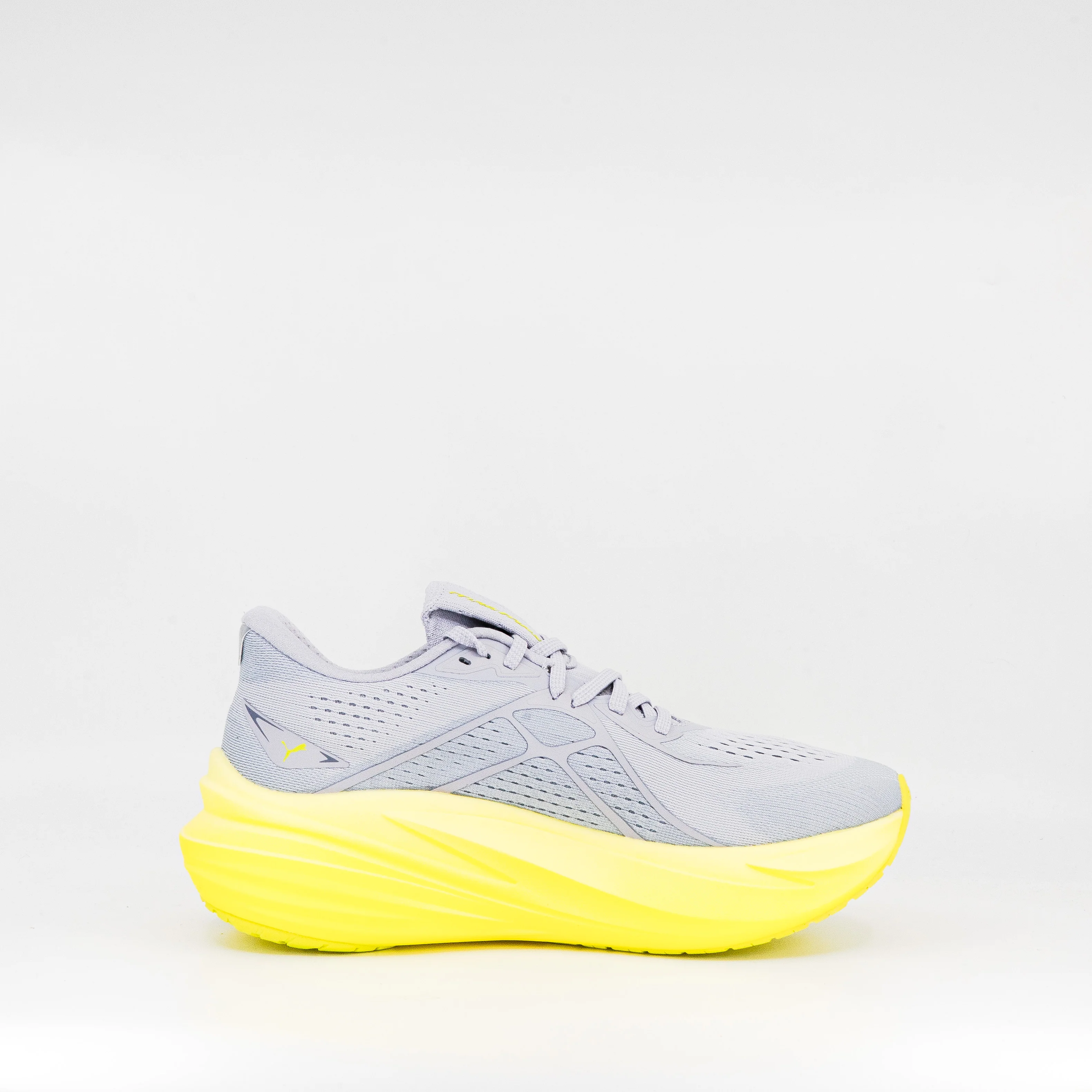 Puma MagMax Nitro 2 (D Standard) Mens Vibrant Silver-Lux Lime - Image 3