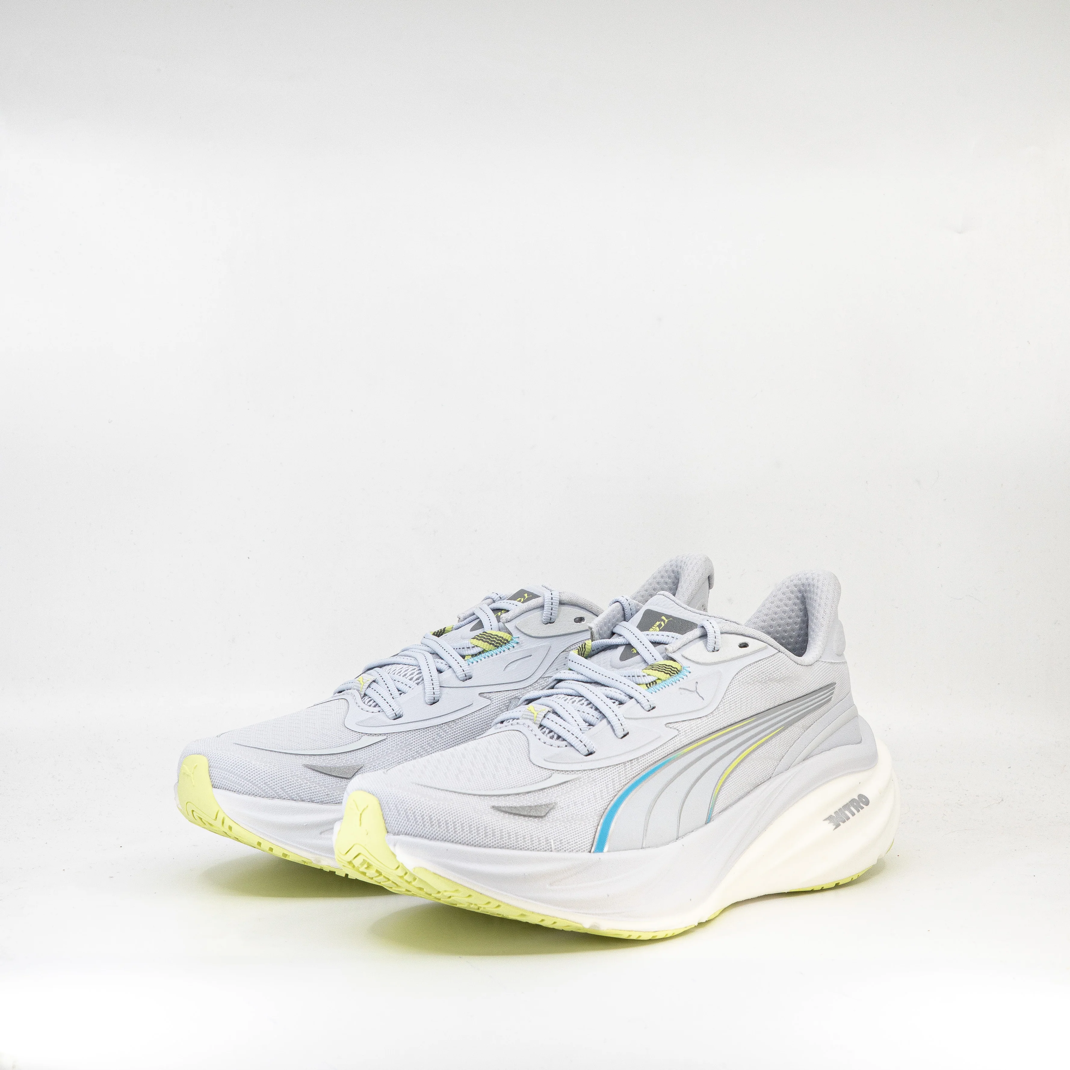 Puma Nitro Result (B Standard) Womens Silver Mist-Apple Spritz