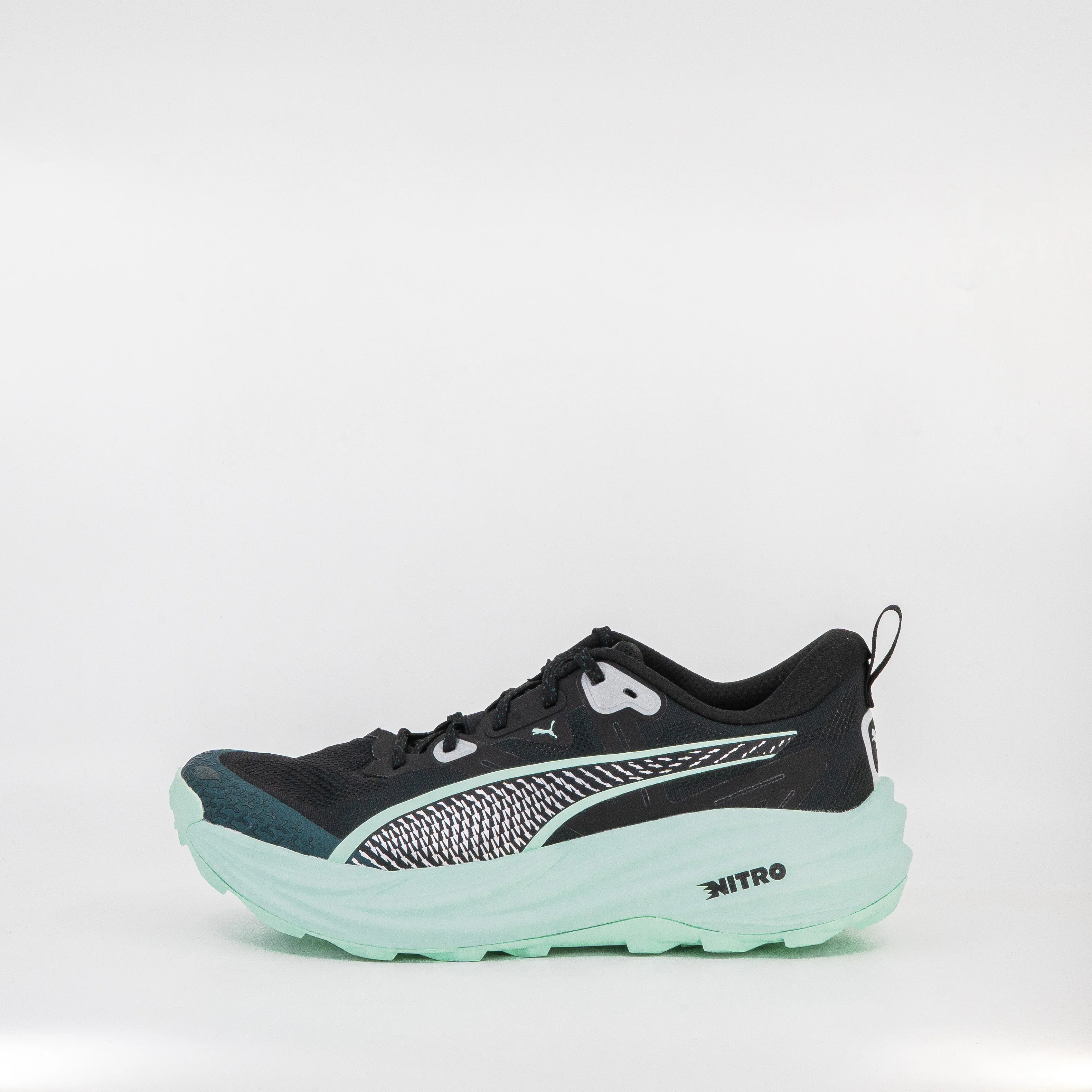 Puma Voyage Nitro 4 (D Standard) Mens Green Terrain-Mint Melt - Image 2