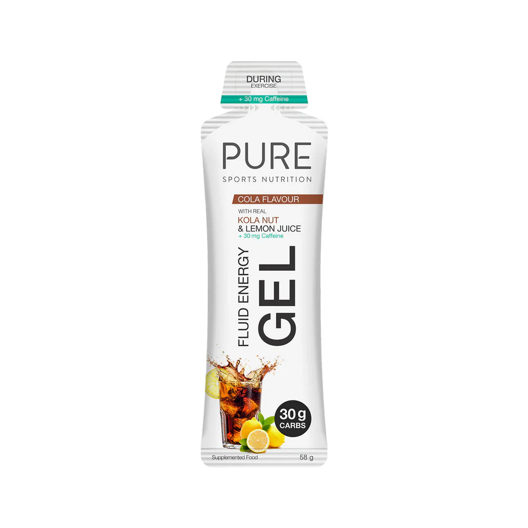 PURE Fluid Energy Gel Cola - Box of 18 - Image 2