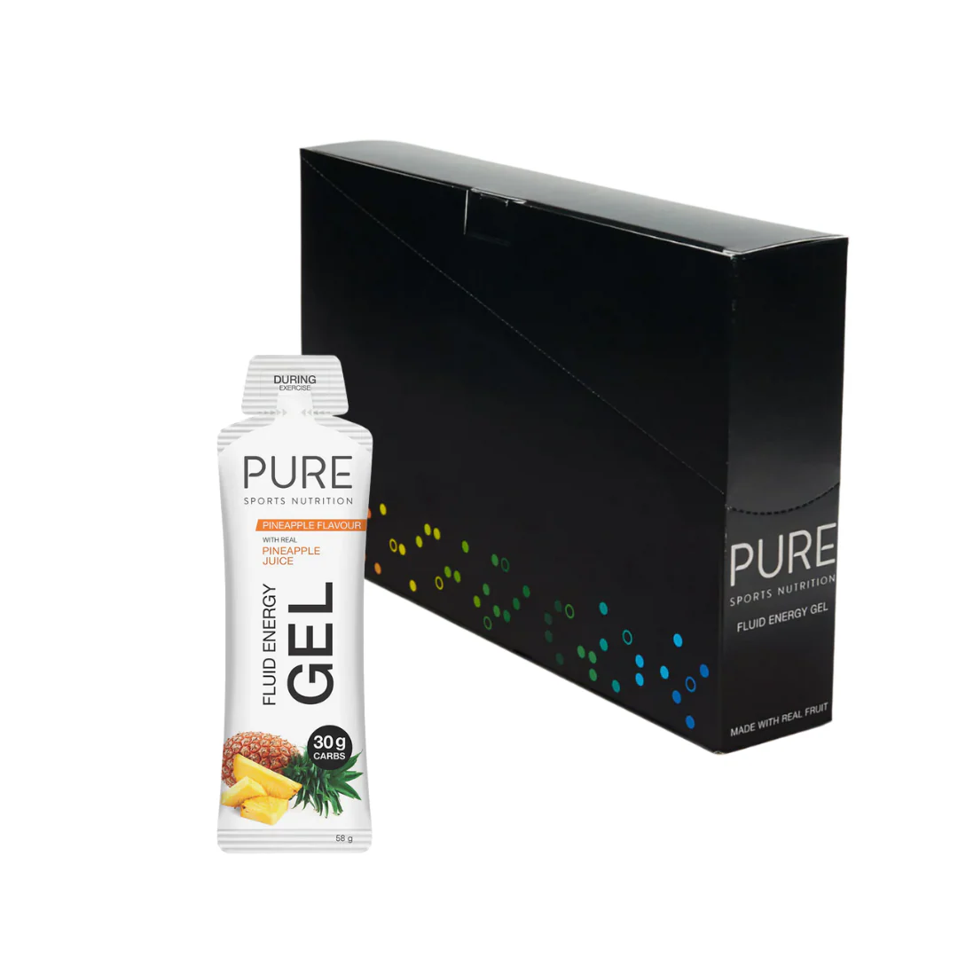 PURE Fluid Energy Gel Pineapple - Box of 18