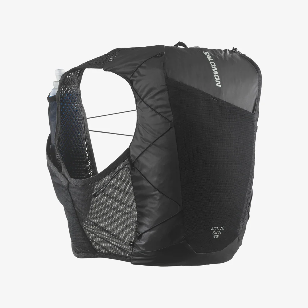 Salomon Active Skin 12 Set Womens (2025) Black/Metal