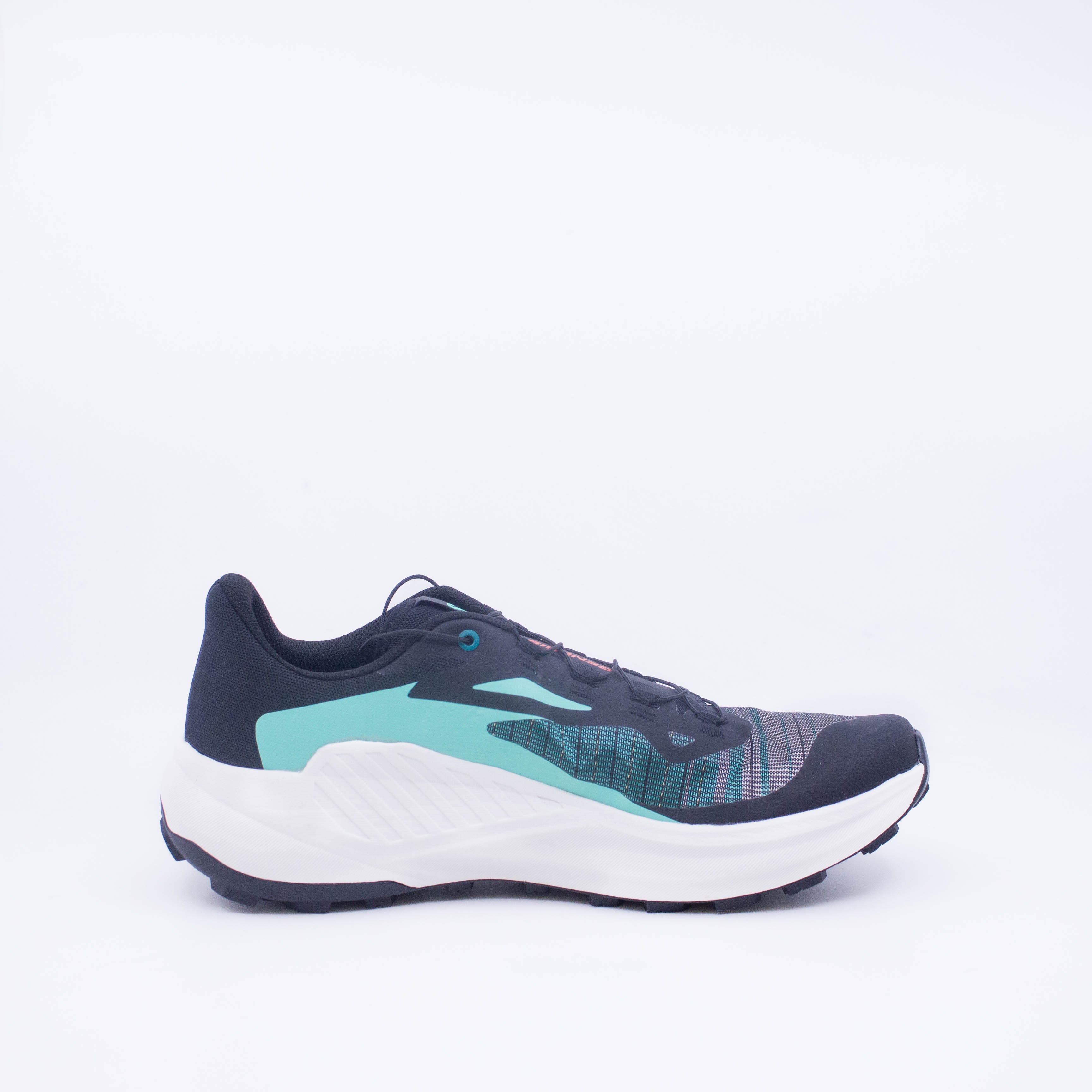 Salomon Genesis (B Standard) Womens Bay/Electric Green/Cherry Tomato - Image 4